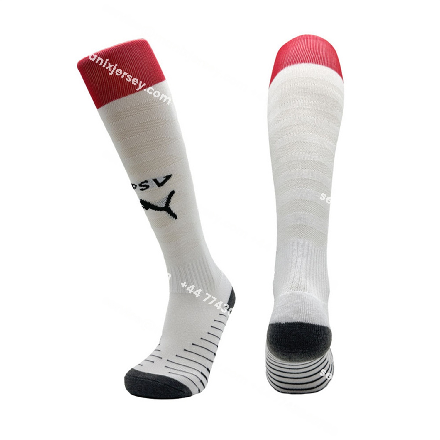 PSV Eindhoven 25-26 Home Socks - White - ManixJersey