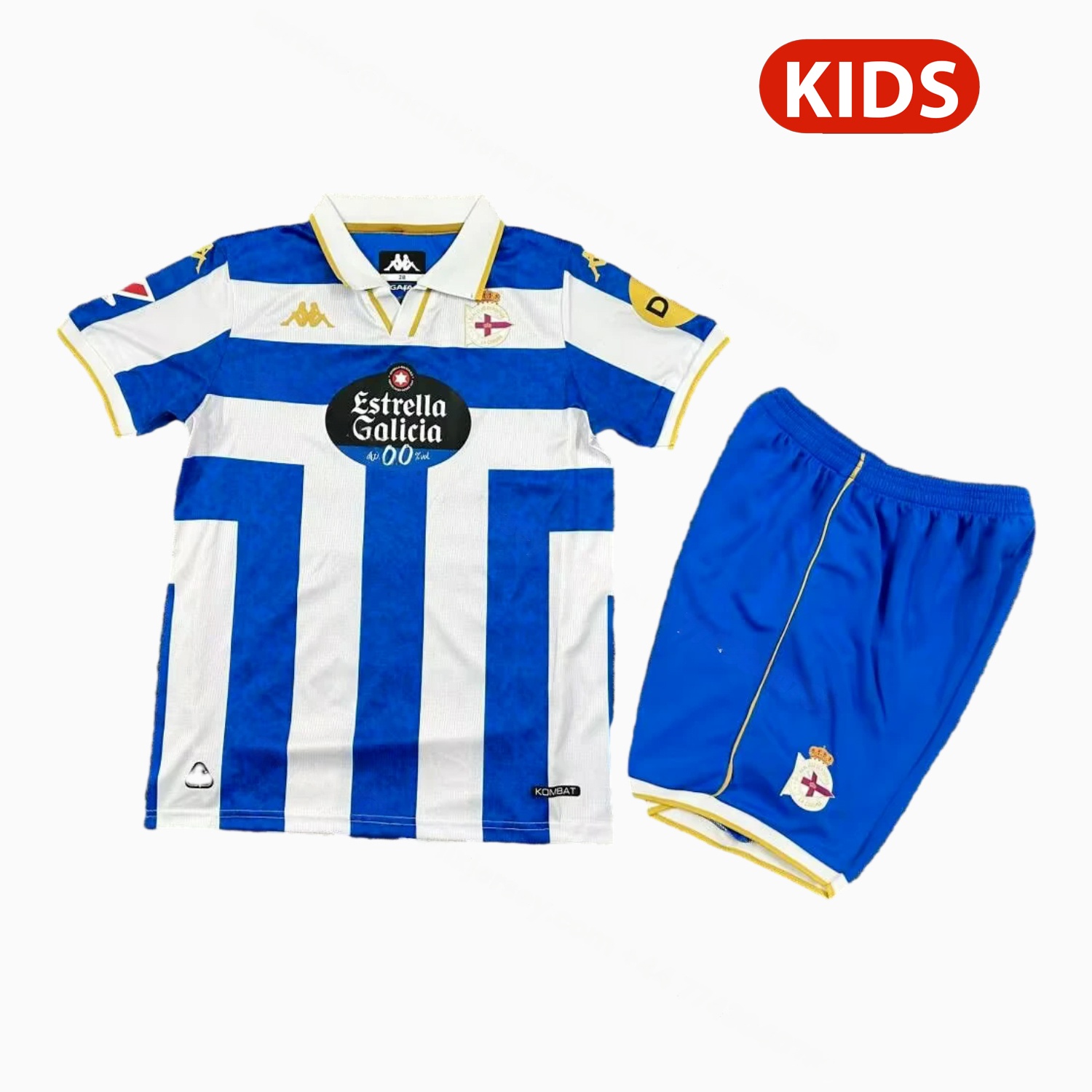 Deportivo de La Coruña 25-26 Home Kids Kit - ManixJersey