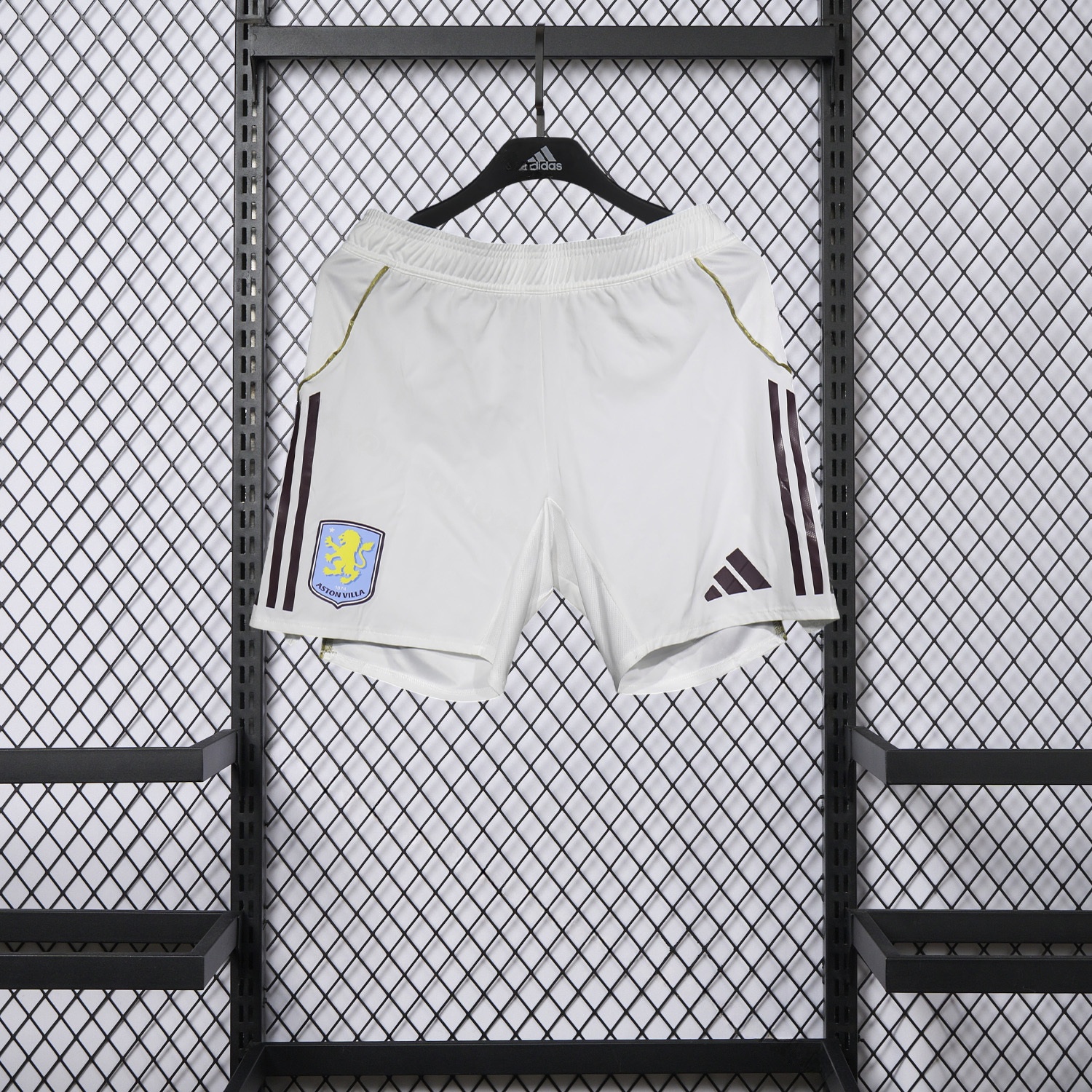 Aston Villa 25-26 Home White Shorts - Player Version - ManixJersey