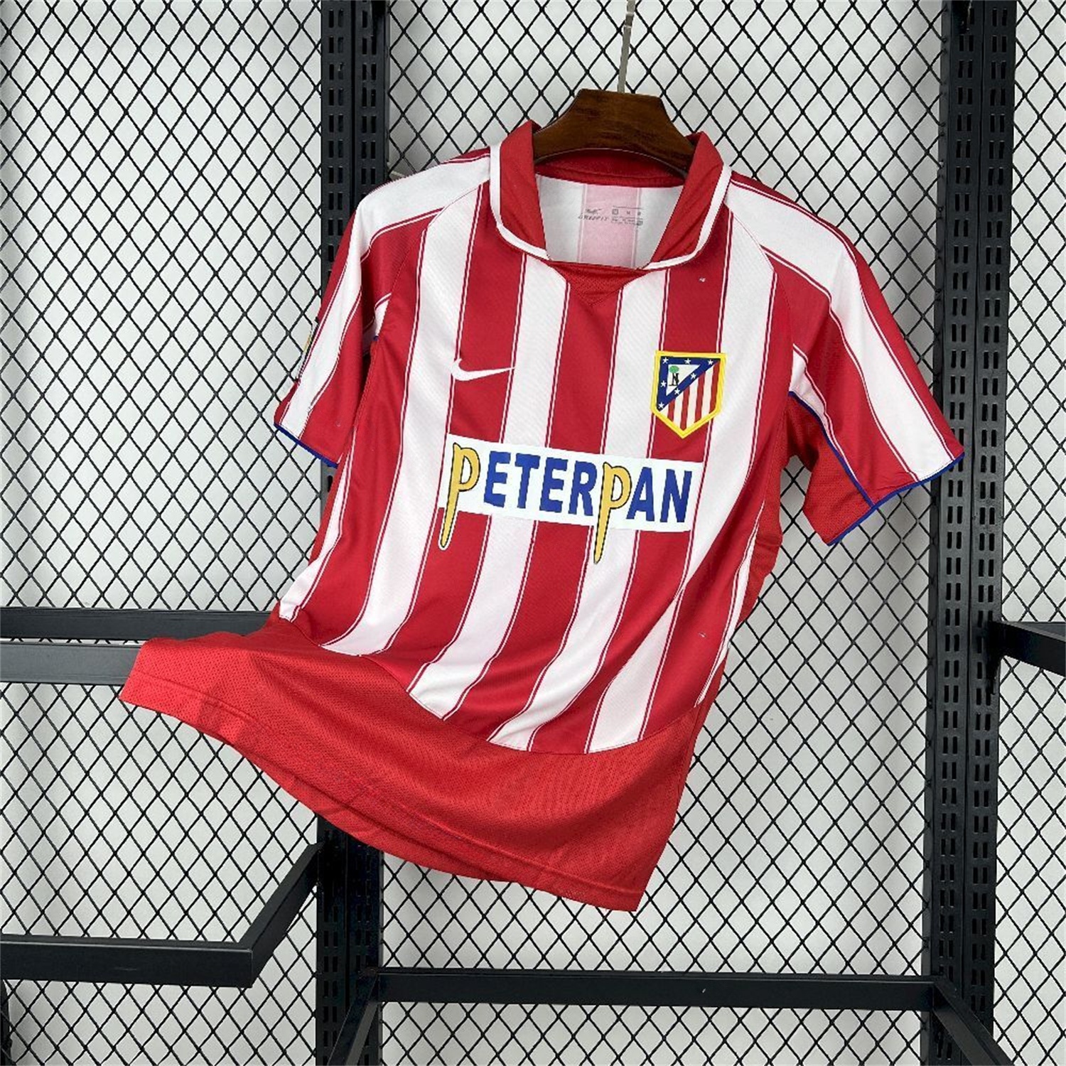 Retro Atletico Madrid 2003-04 Home Jersey - ManixJersey