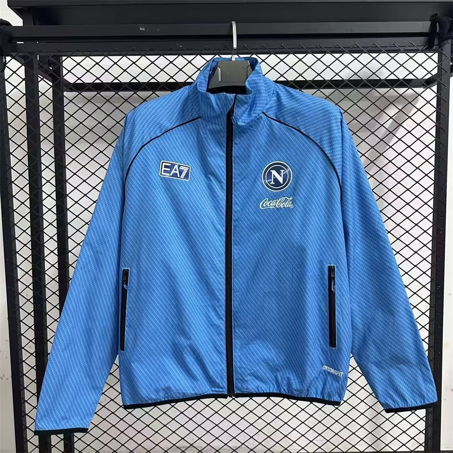 Napoli 25-26 Windbreaker Jacket - Blue - ManixJersey