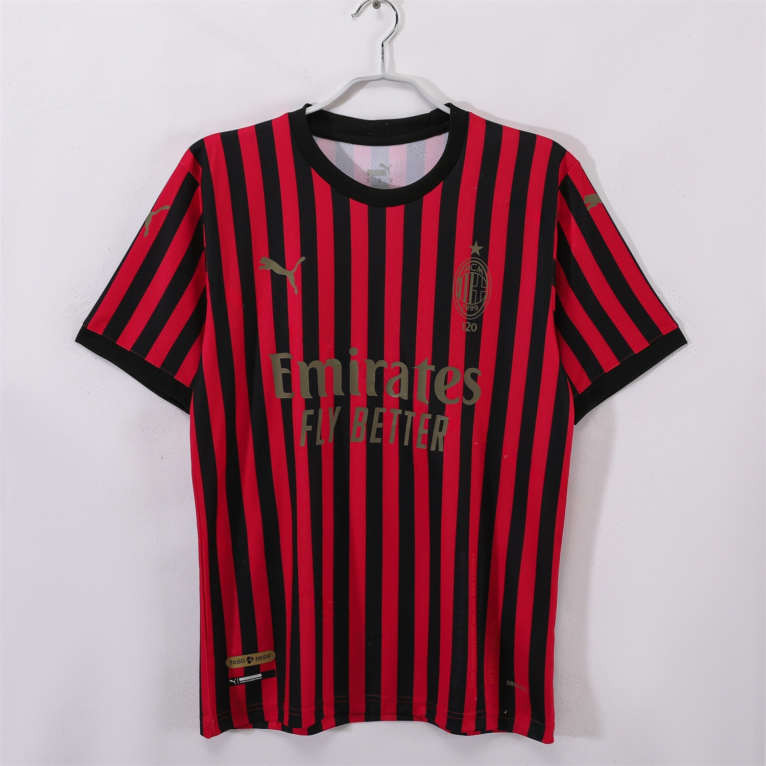 Retro AC Milan 2019 120th Anniversary Home Jersey - ManixJersey