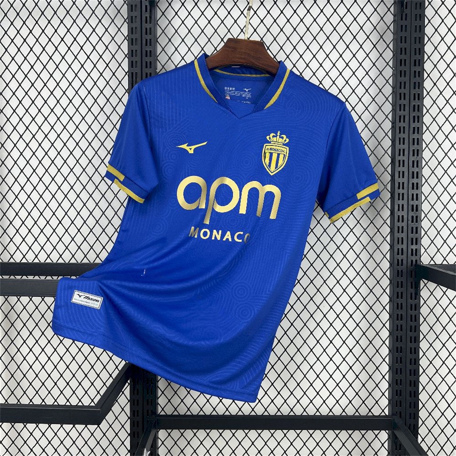 AS Monaco 25-26 Away Blue Jersey - Fans Version - ManixJersey
