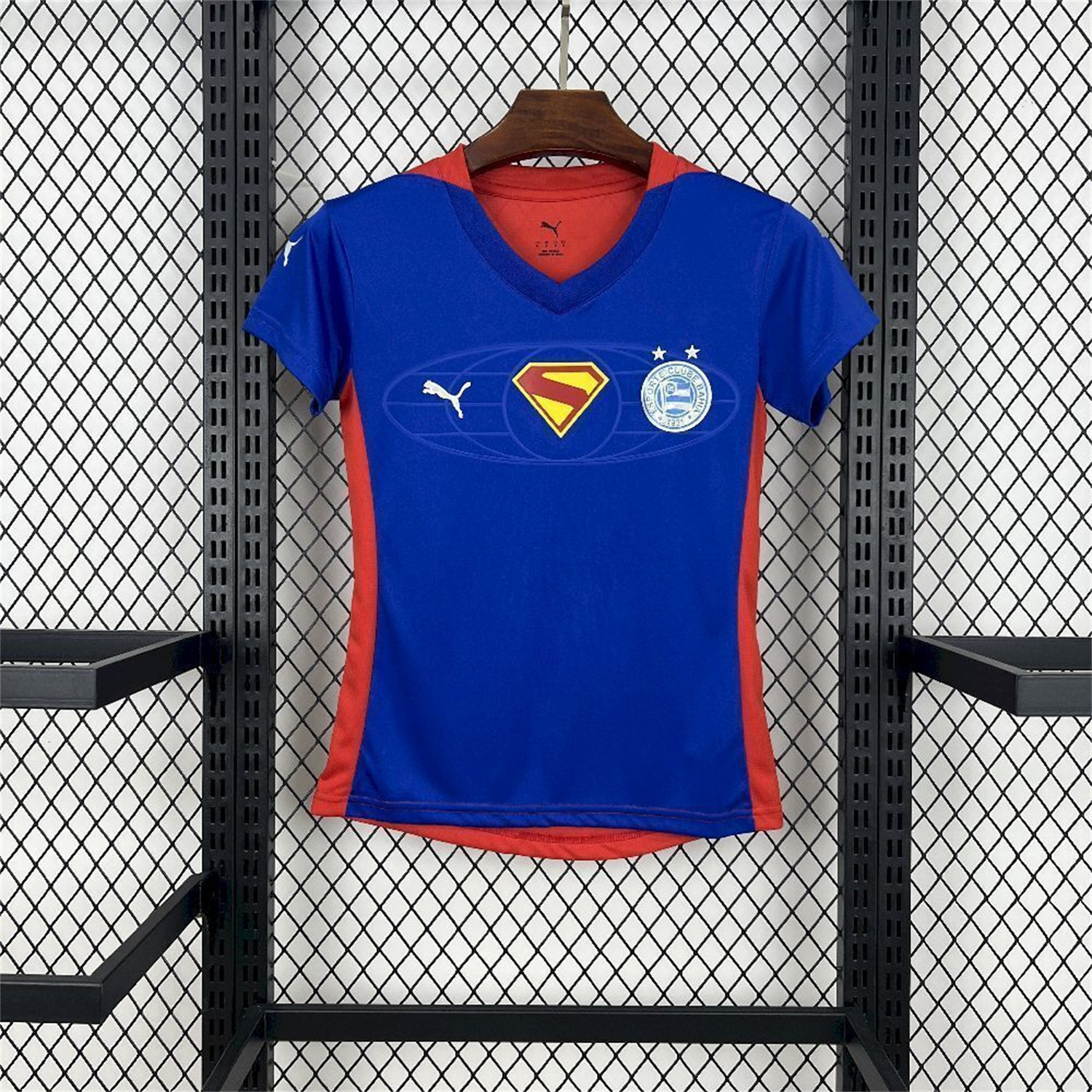 Women's Bahia 25-26 Super-Man Blue Special Jersey - ManixJersey