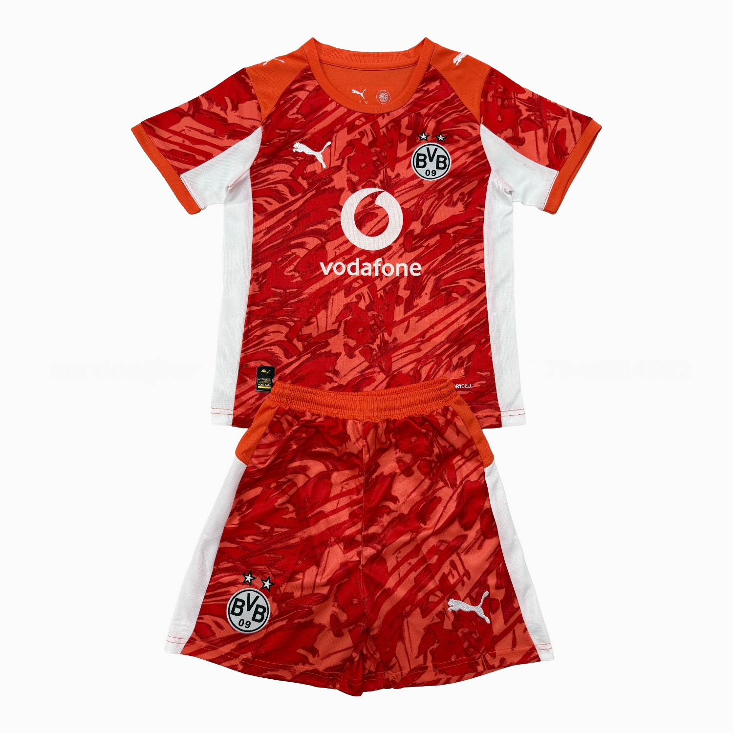 Dortmund 25-26 Orange Goalkeeper Men's Adult Jersey Set - Fans Version - ManixJersey