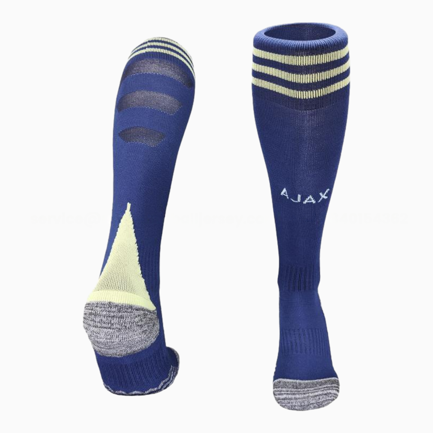 Ajax 25-26 Away Socks - Blue - ManixJersey