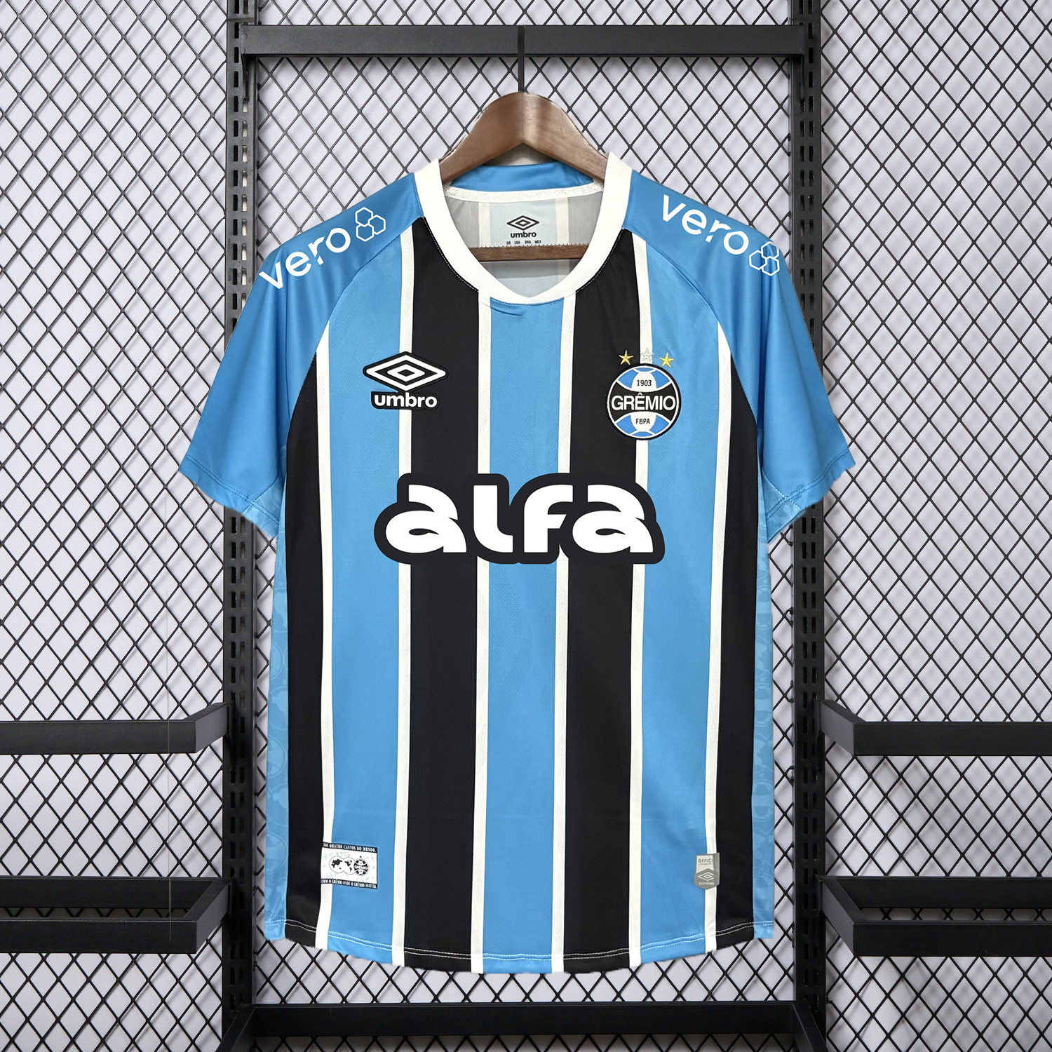Gremio 25-26 Home Jersey With Sponsors - Fans Version - ManixJersey