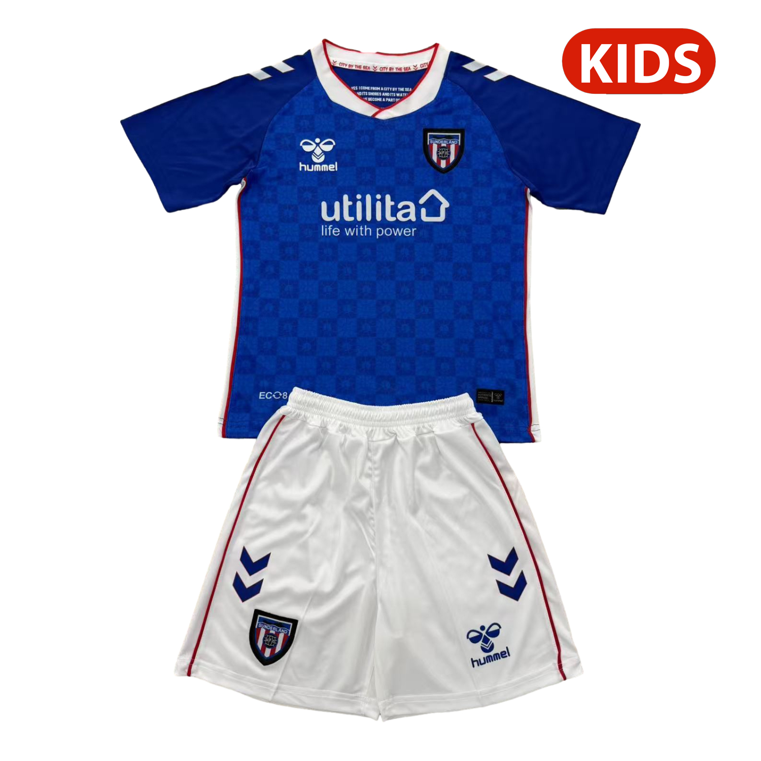 Sunderland 25-26 Away Kids Kit - ManixJersey