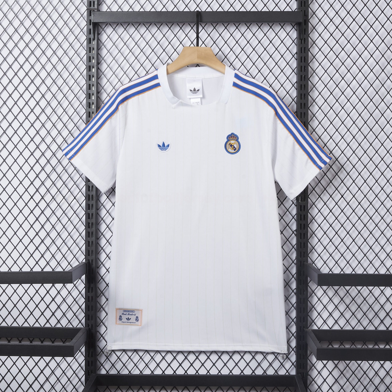 Real Madrid 25-26 Trefoil White Travel Jersey - Player Version - ManixJersey