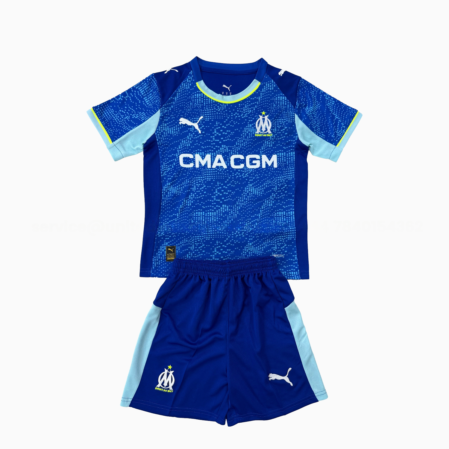 Marseille 25-26 Third Men's Adult Jersey Set - Fans Version - ManixJersey