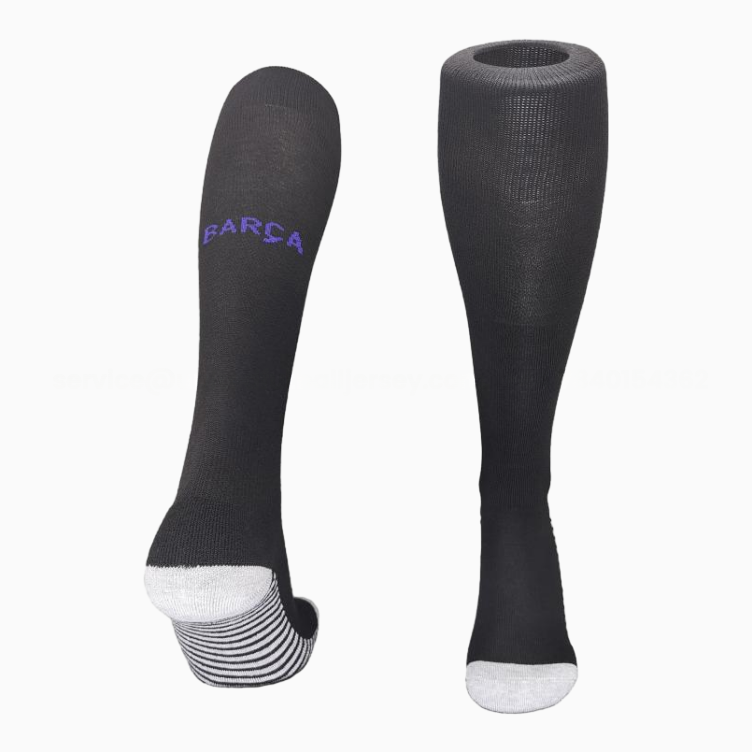 Barcelona 25-26 Away Socks - Black - ManixJersey