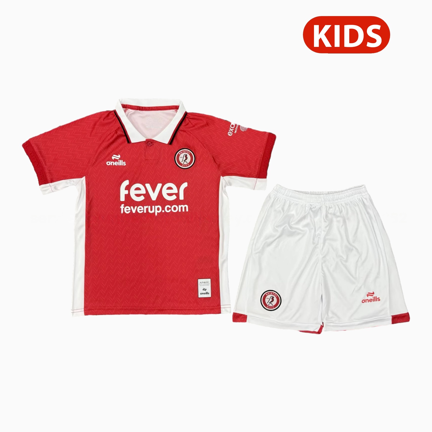 Bristol City 25-26 Home Red Kids Kit - ManixJersey