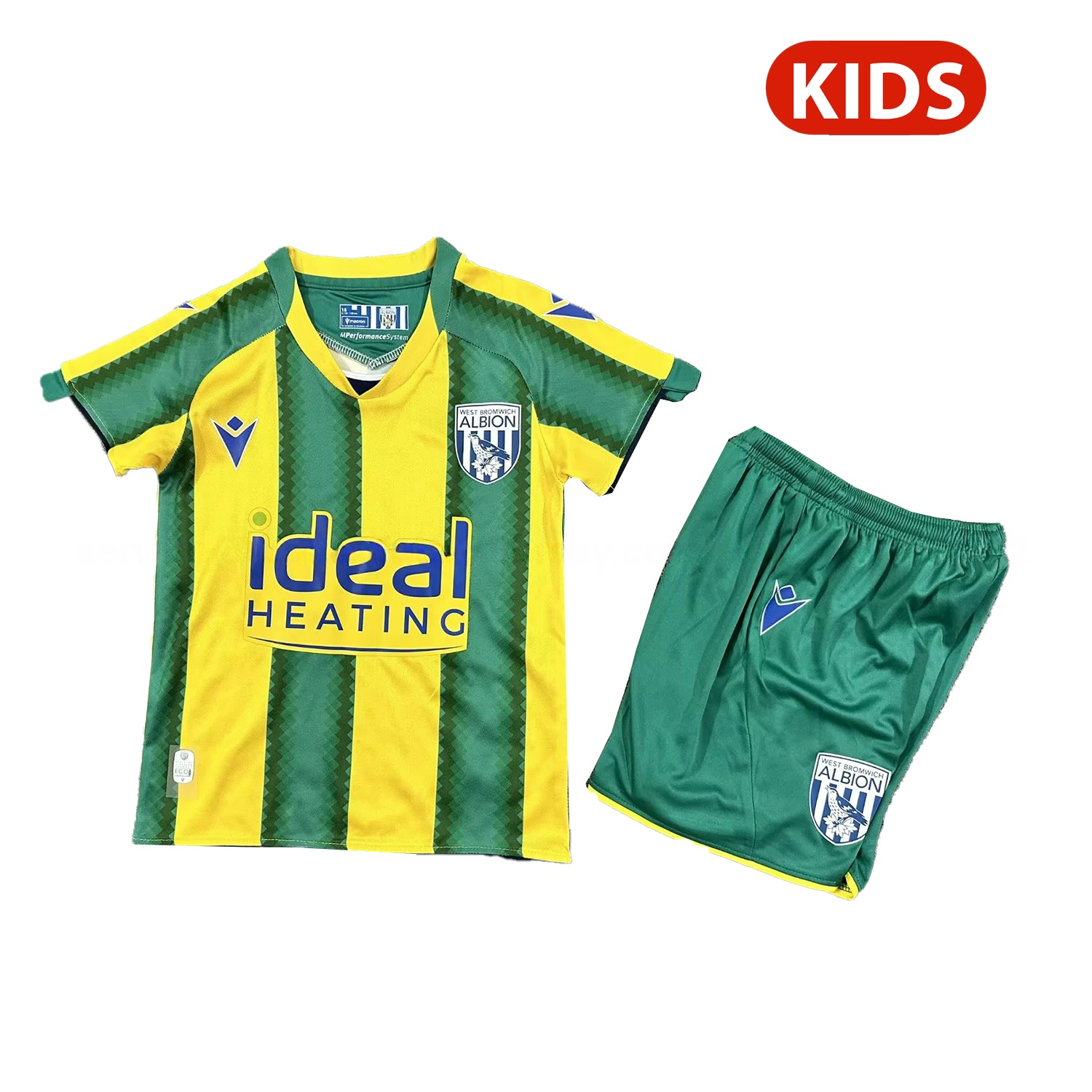 West Bromwich Albion 25-26 Away Kids Kit - ManixJersey