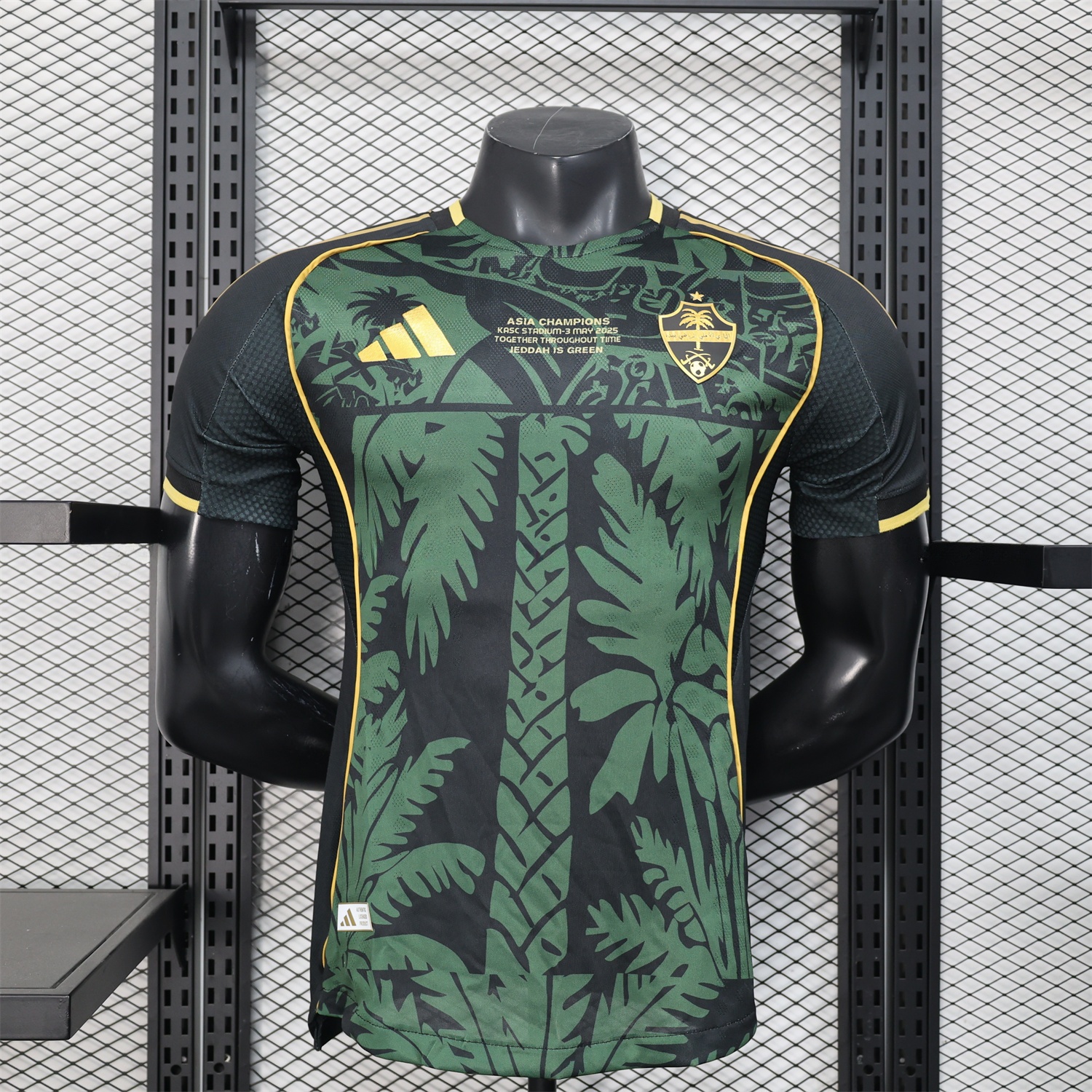 Al-Ahli SFC Jeddah Nationals 25-26 Champion Green Special Jersey - Player Version - ManixJersey