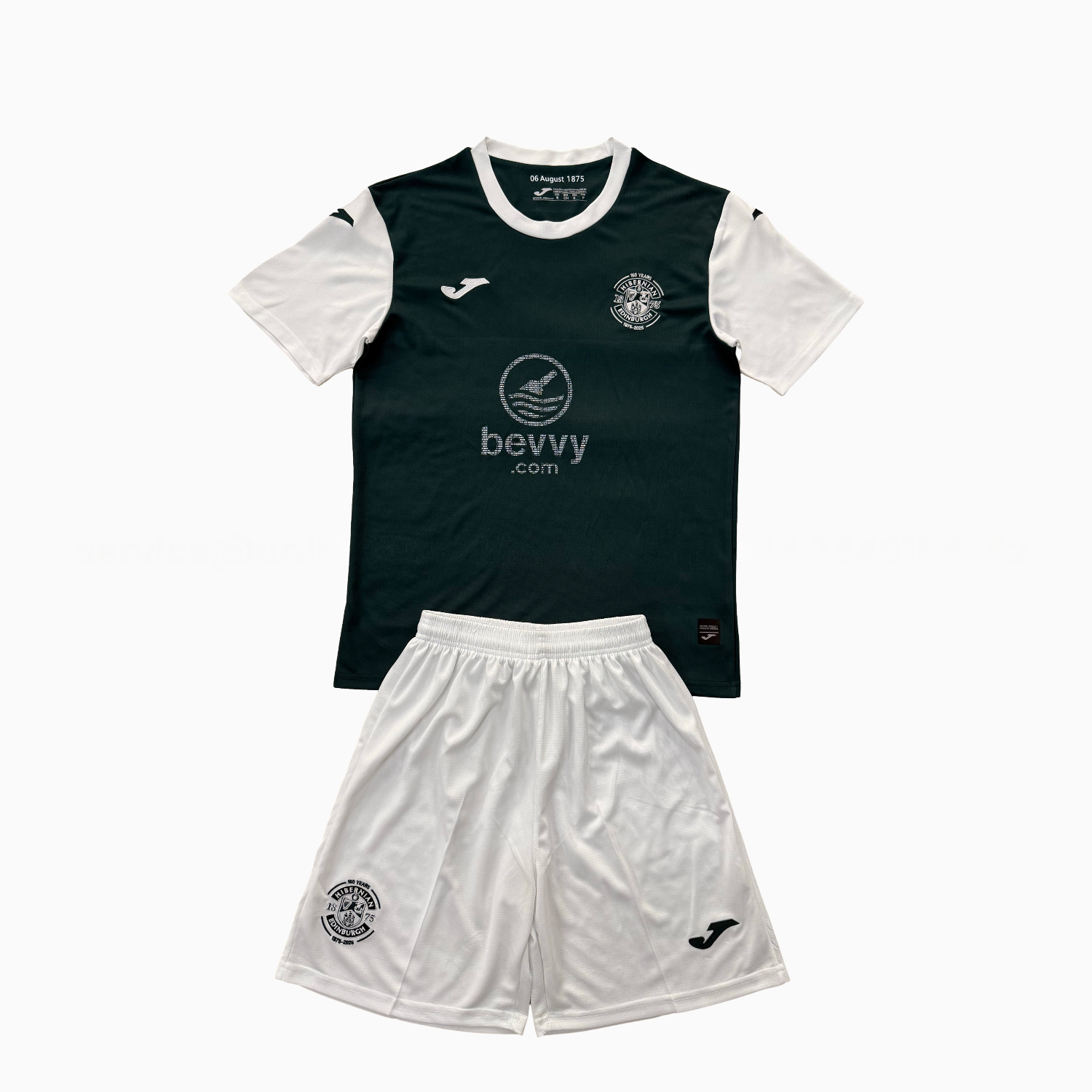 Hibernian 25-26 Home Men's Adult Jersey Set - Fans Version - ManixJersey