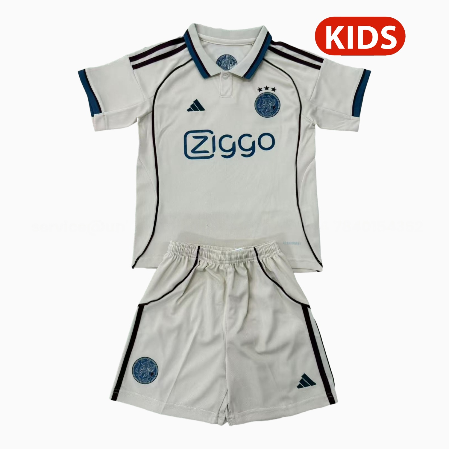 Ajax 25-26 Third Kids Kit - ManixJersey