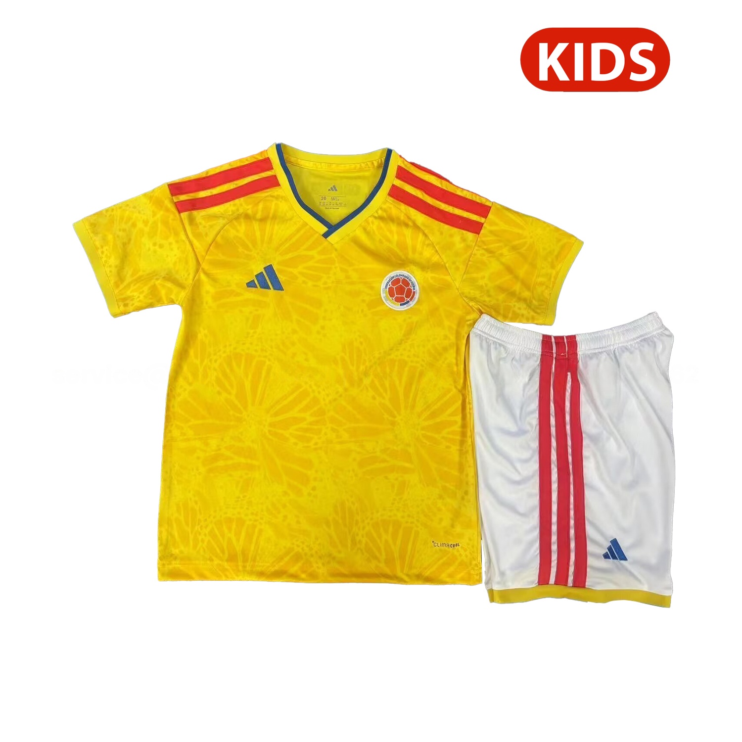 Colombia 2026 Home (Leaked Version) Kids Kit - ManixJersey