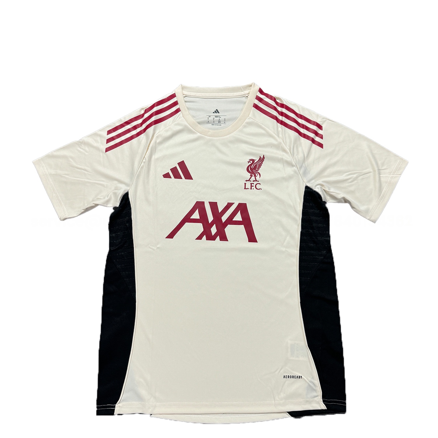 Liver.pool 25-26 AXA White Training Jersey - Fans Version - ManixJersey