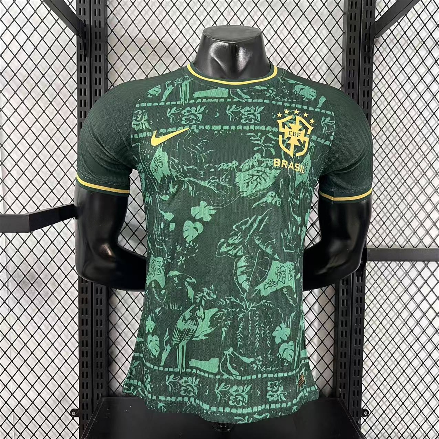 Brazil 25-26 Green Leaves Jersey - Player Version - ManixJersey