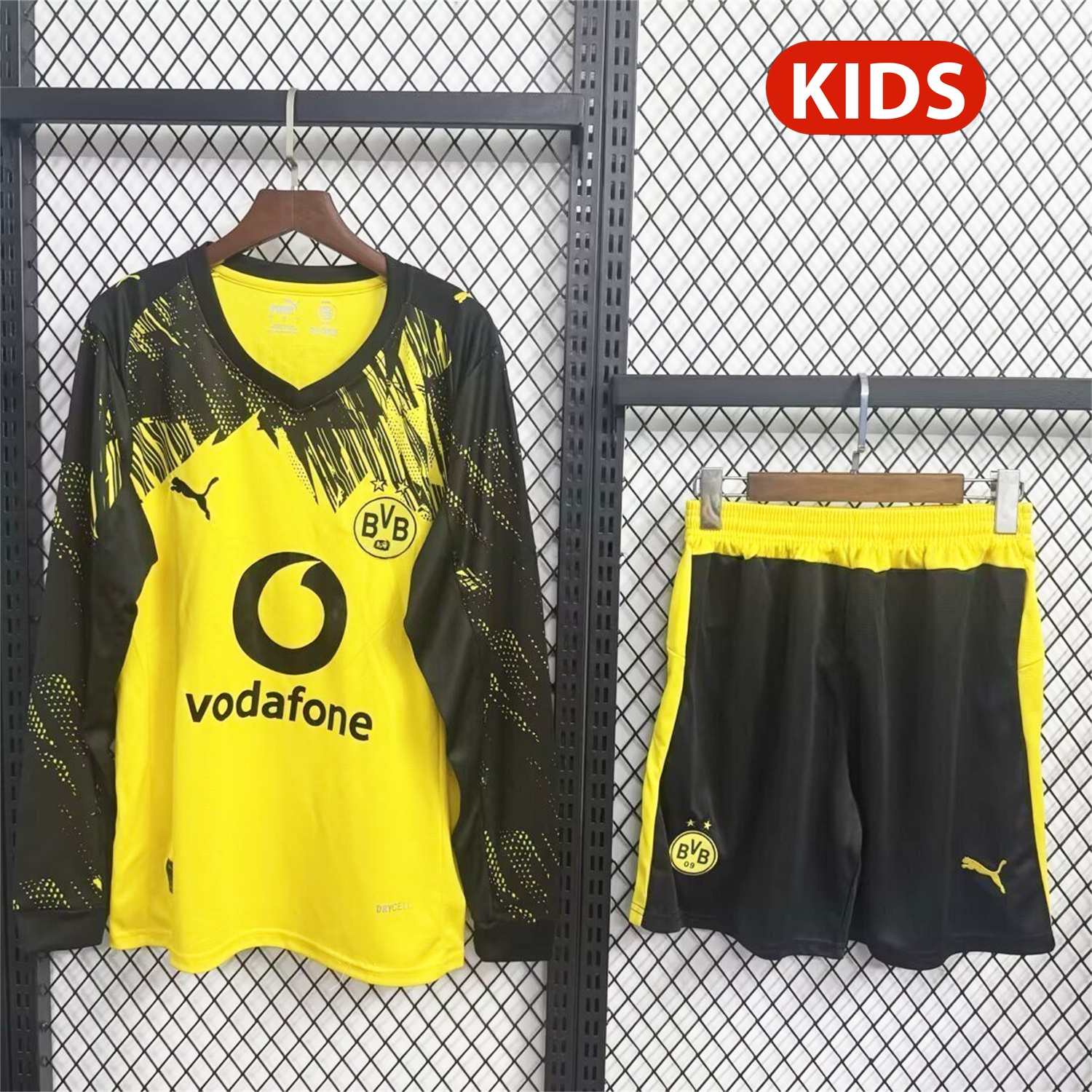 Dortmund 25-26 Home Long Sleeves Kids Kit - ManixJersey