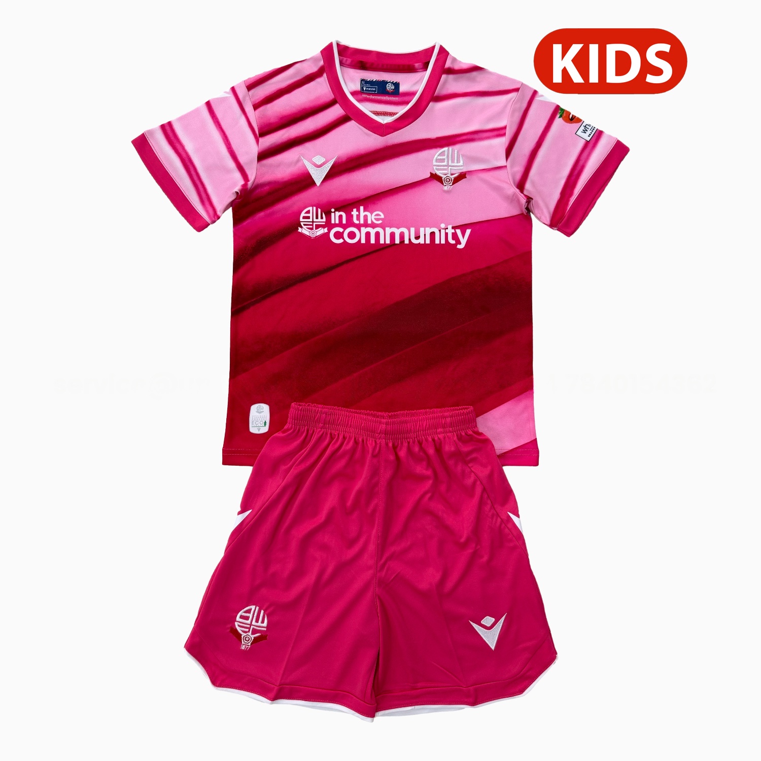 Bolton Wanderers 25-26 Third Kids Kit - ManixJersey