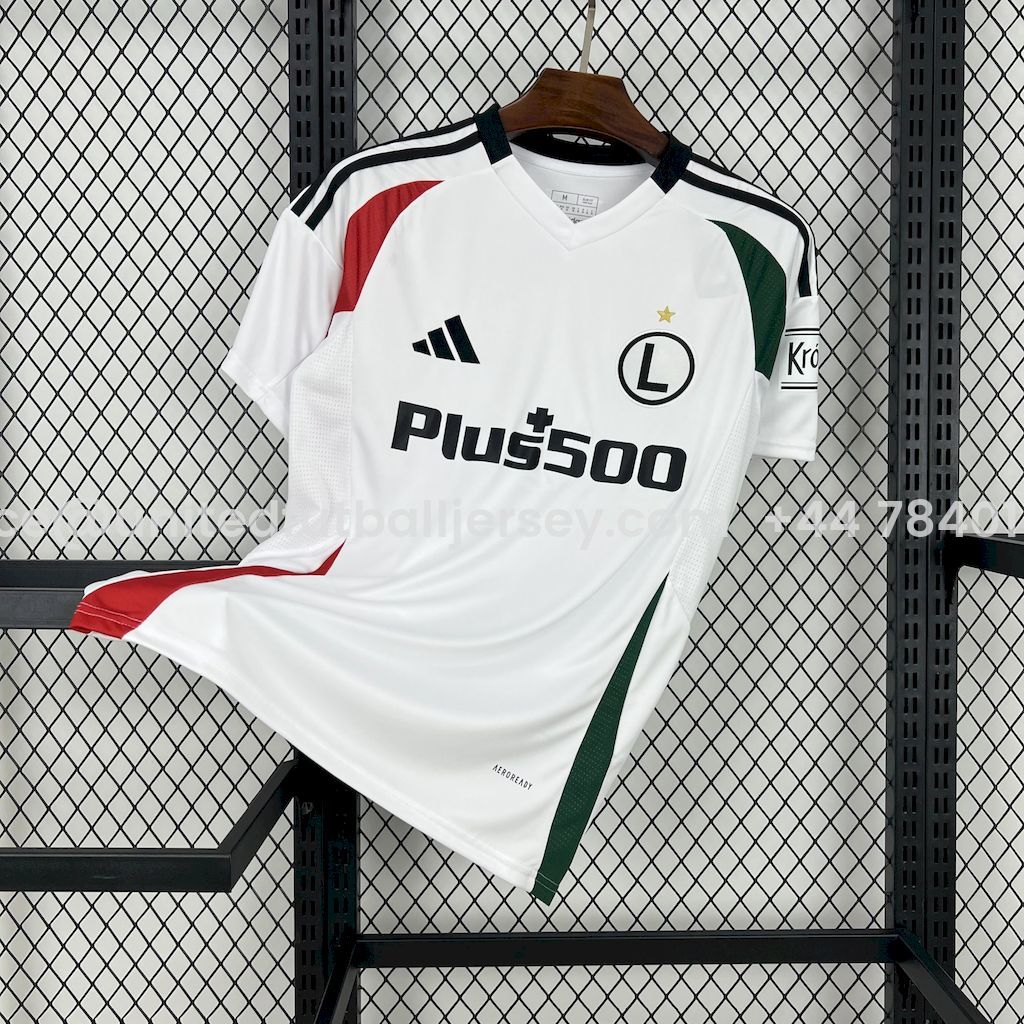Legia Warszawa 25-26 Home White Jersey - Fans Version - ManixJersey