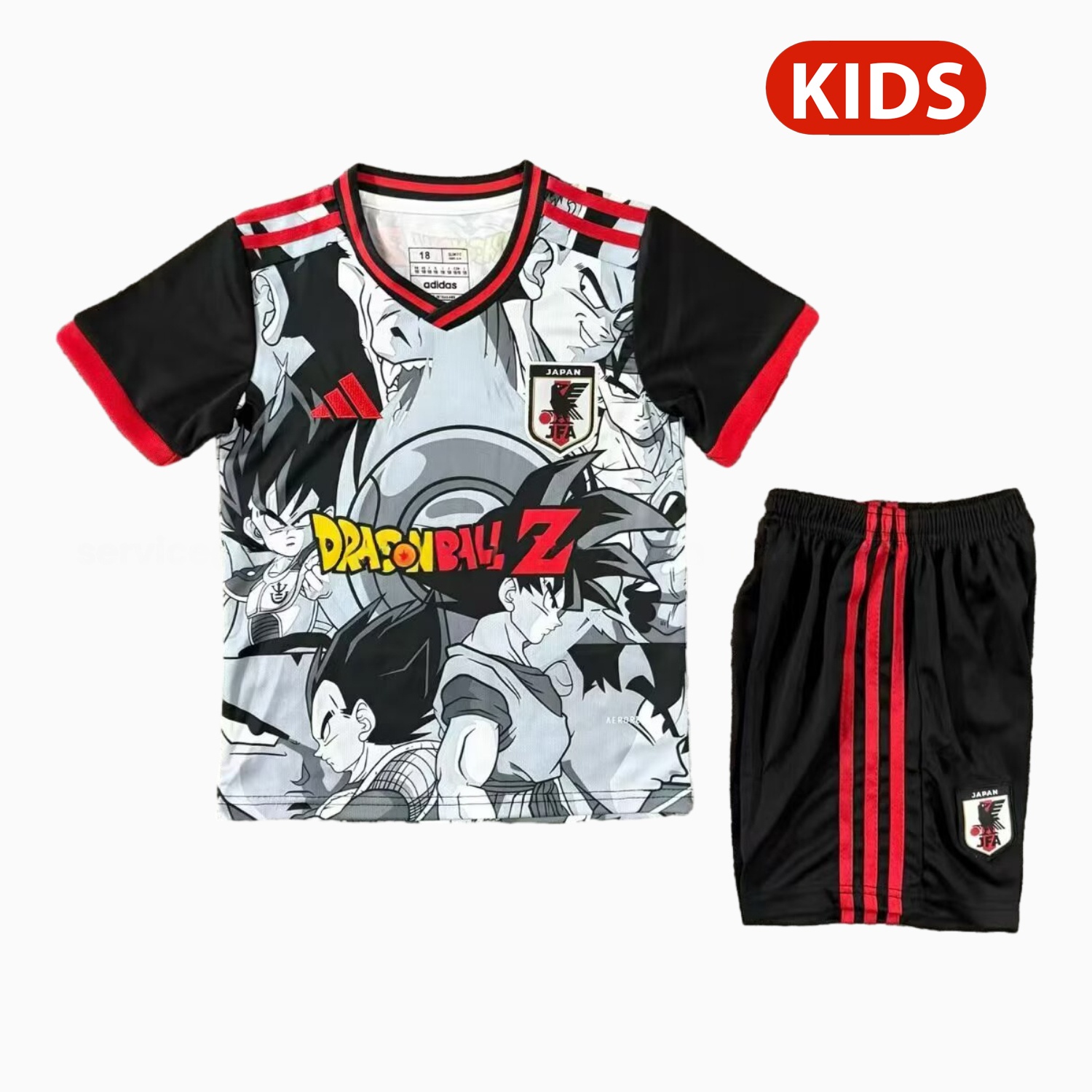 Japan 25-26 Dragon Z Comic Style Special Kids Kit - ManixJersey
