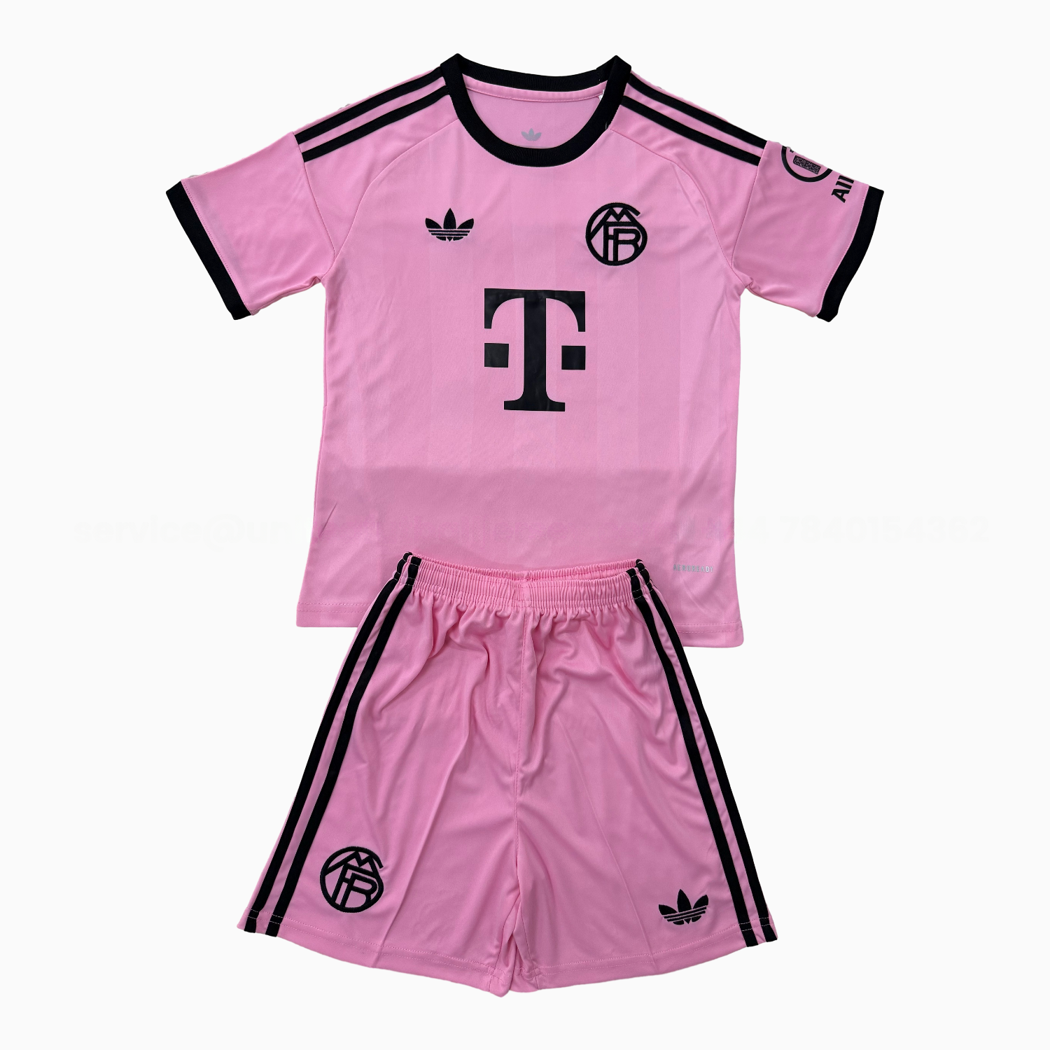 Bayern Munich 25-26 Pink Goalkeeper Men's Adult Jersey Set - Fans Version - ManixJersey