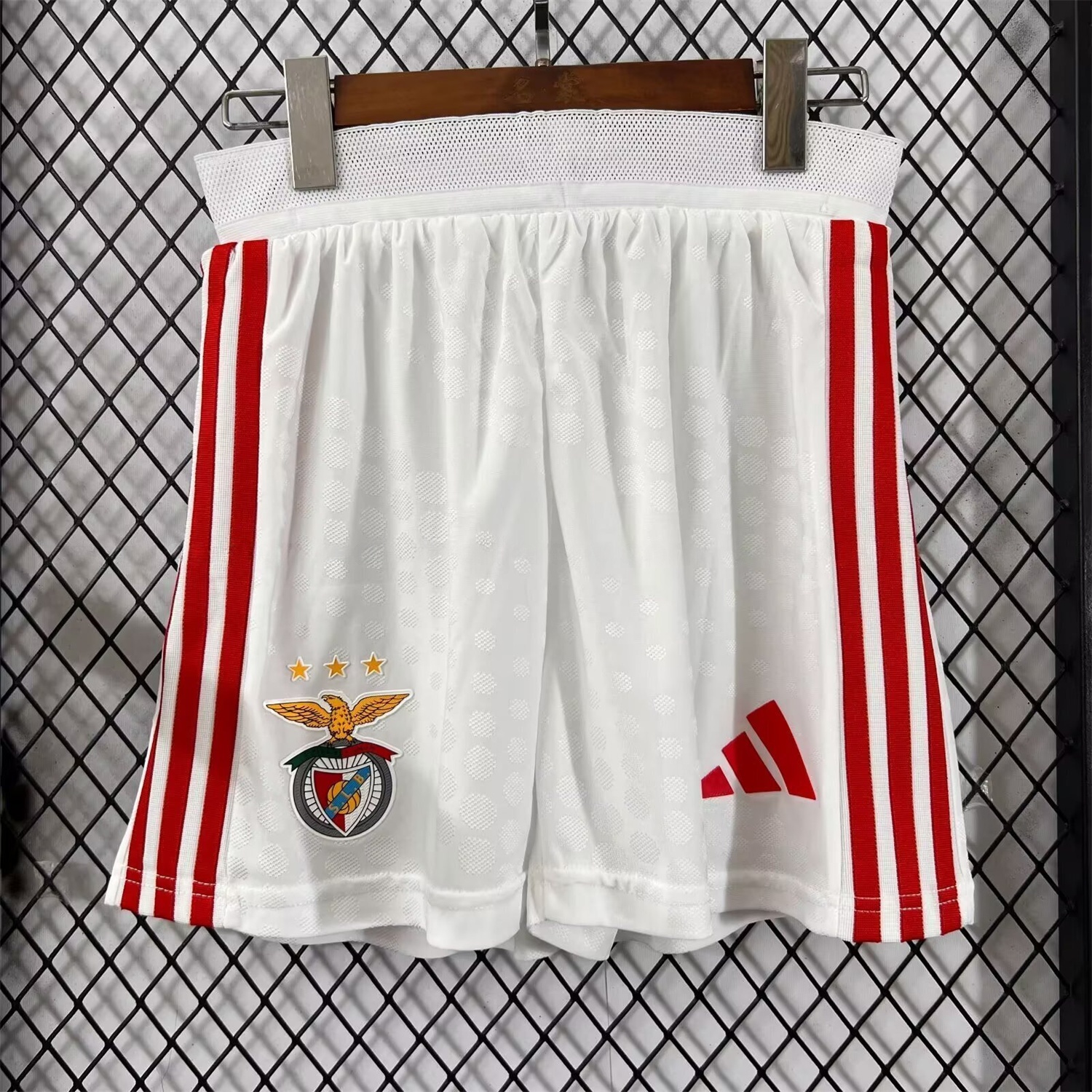 Benfica 25-26 Home White Shorts - Player Version - ManixJersey