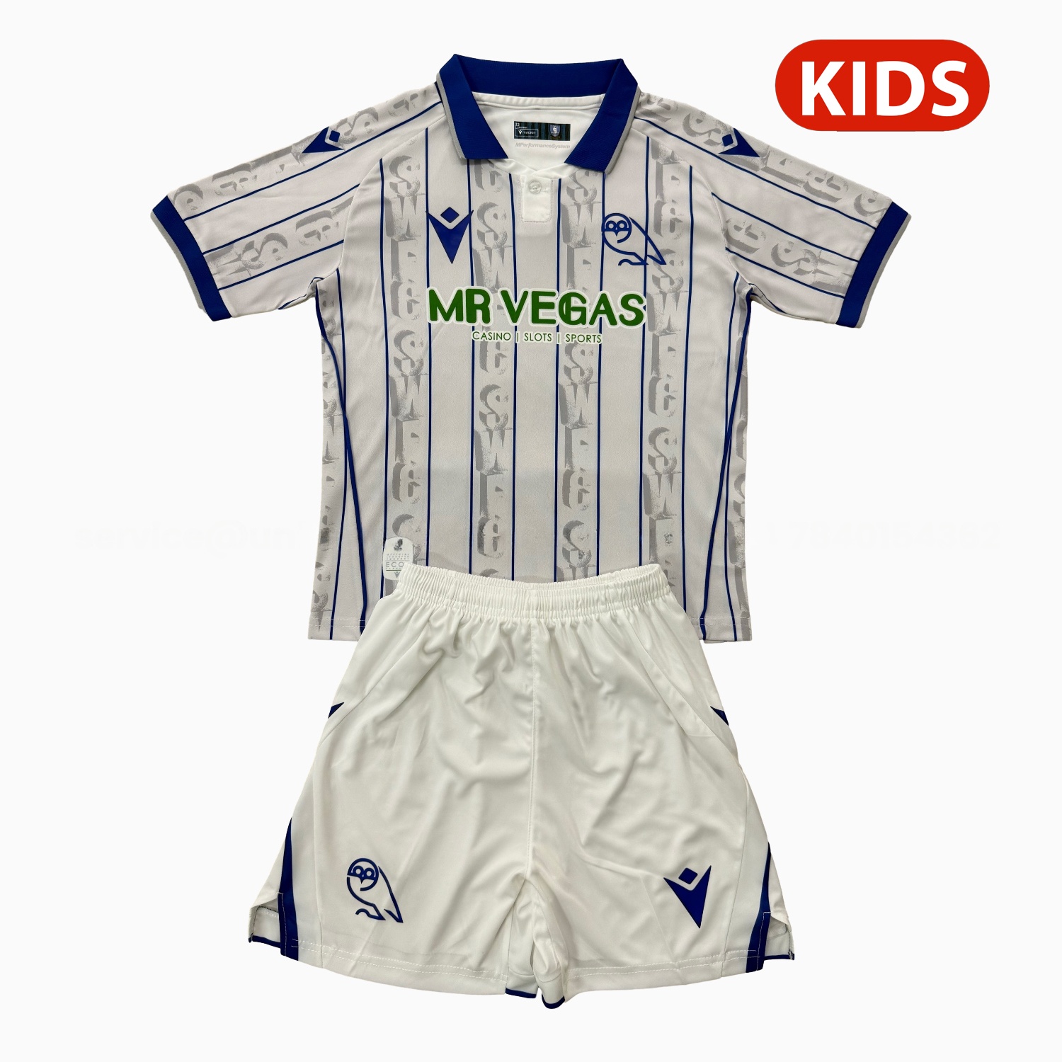 Sheffield Wednesday 25-26 Third Kids Kit - ManixJersey