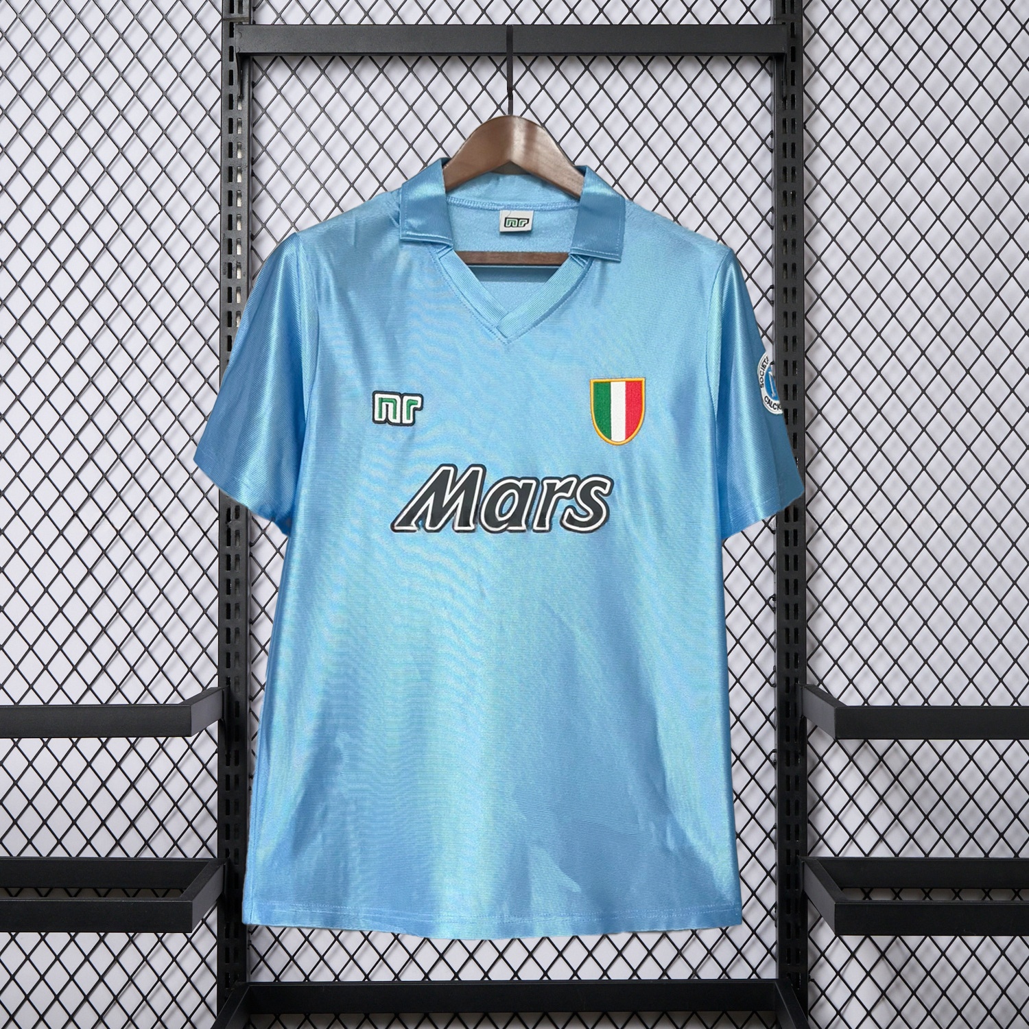 Retro Napoli 1990-91 Home Blue Jersey - ManixJersey