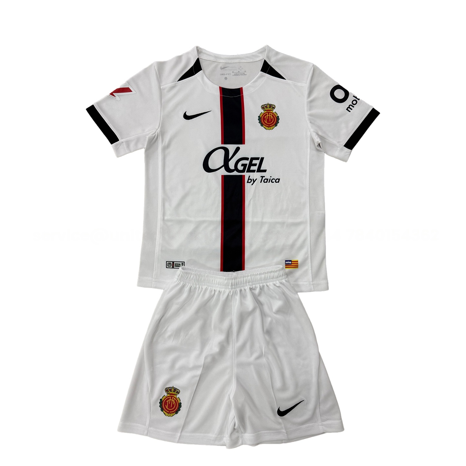 Mallorca 25-26 Away White Men's Adult Jersey Set - Fans Version - ManixJersey