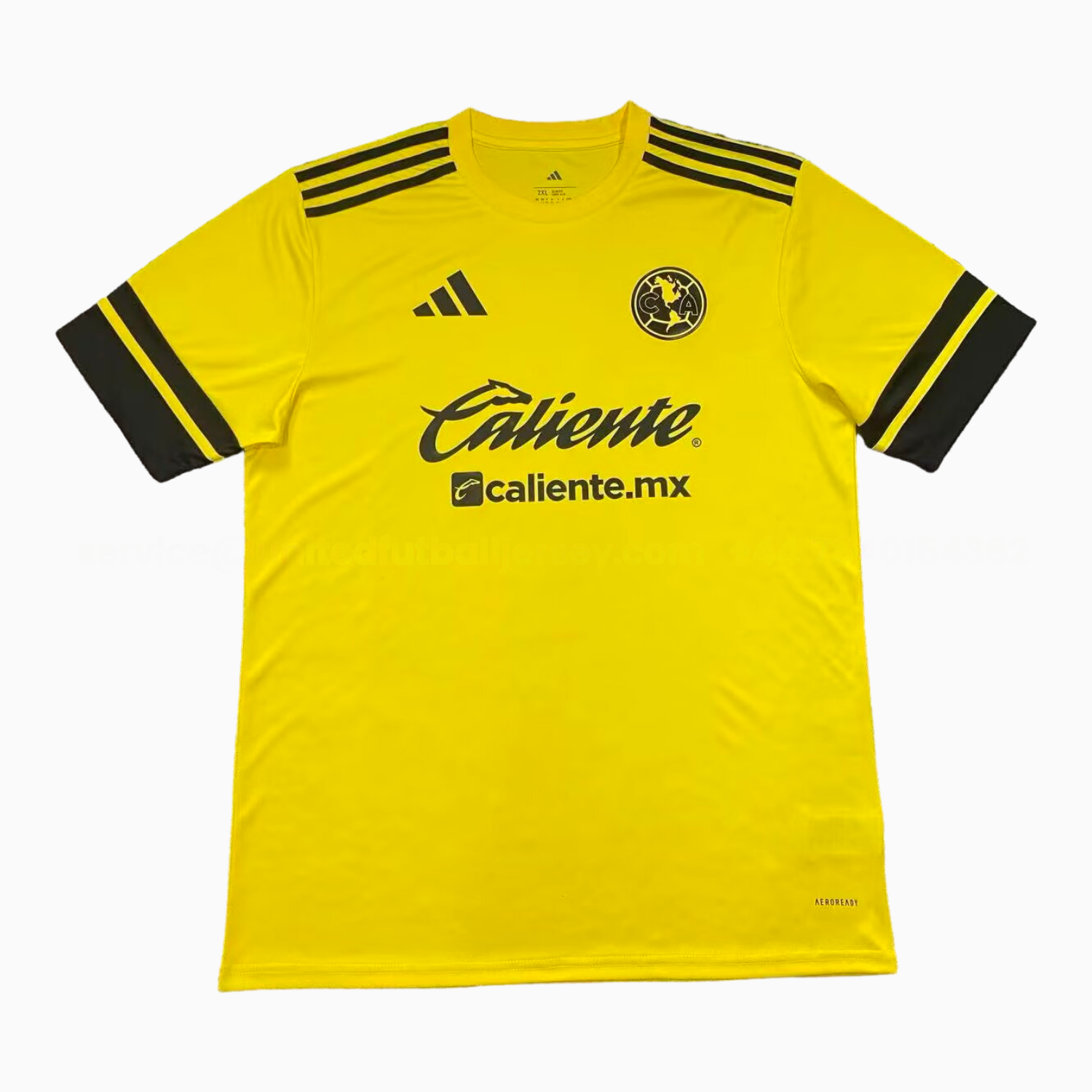 Club América 25-26 Pre-Match Training Yellow Jersey - Fans Version - ManixJersey