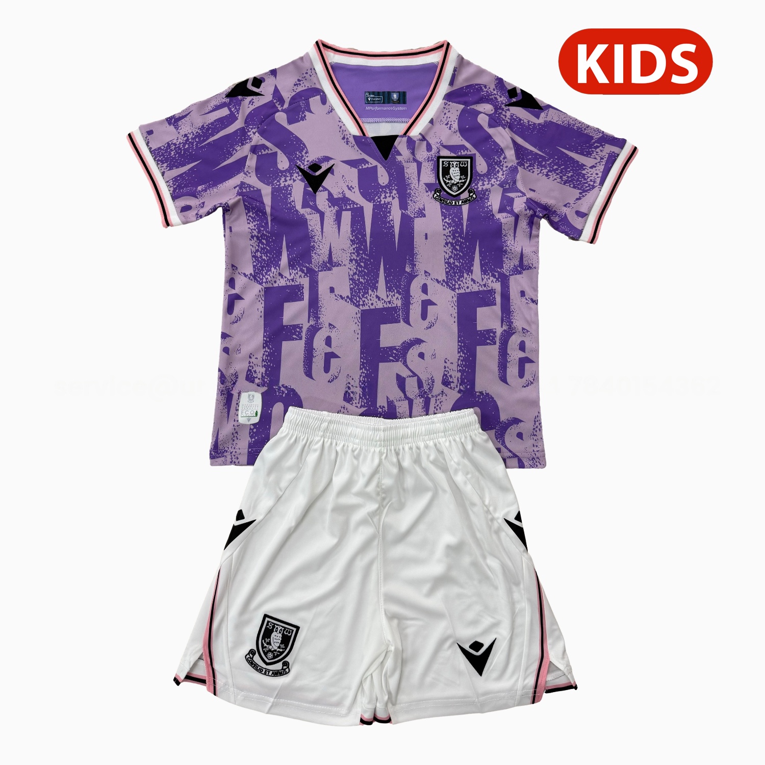 Sheffield Wednesday 25-26 Away Kids Kit - ManixJersey