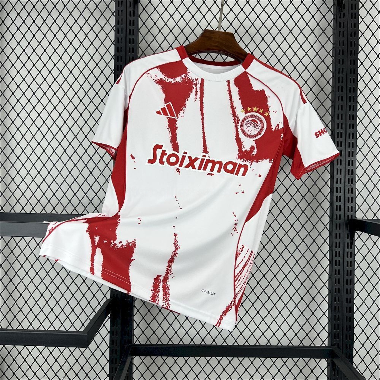 Olympiacos 25-26 Away White Jersey - Fans Version - ManixJersey