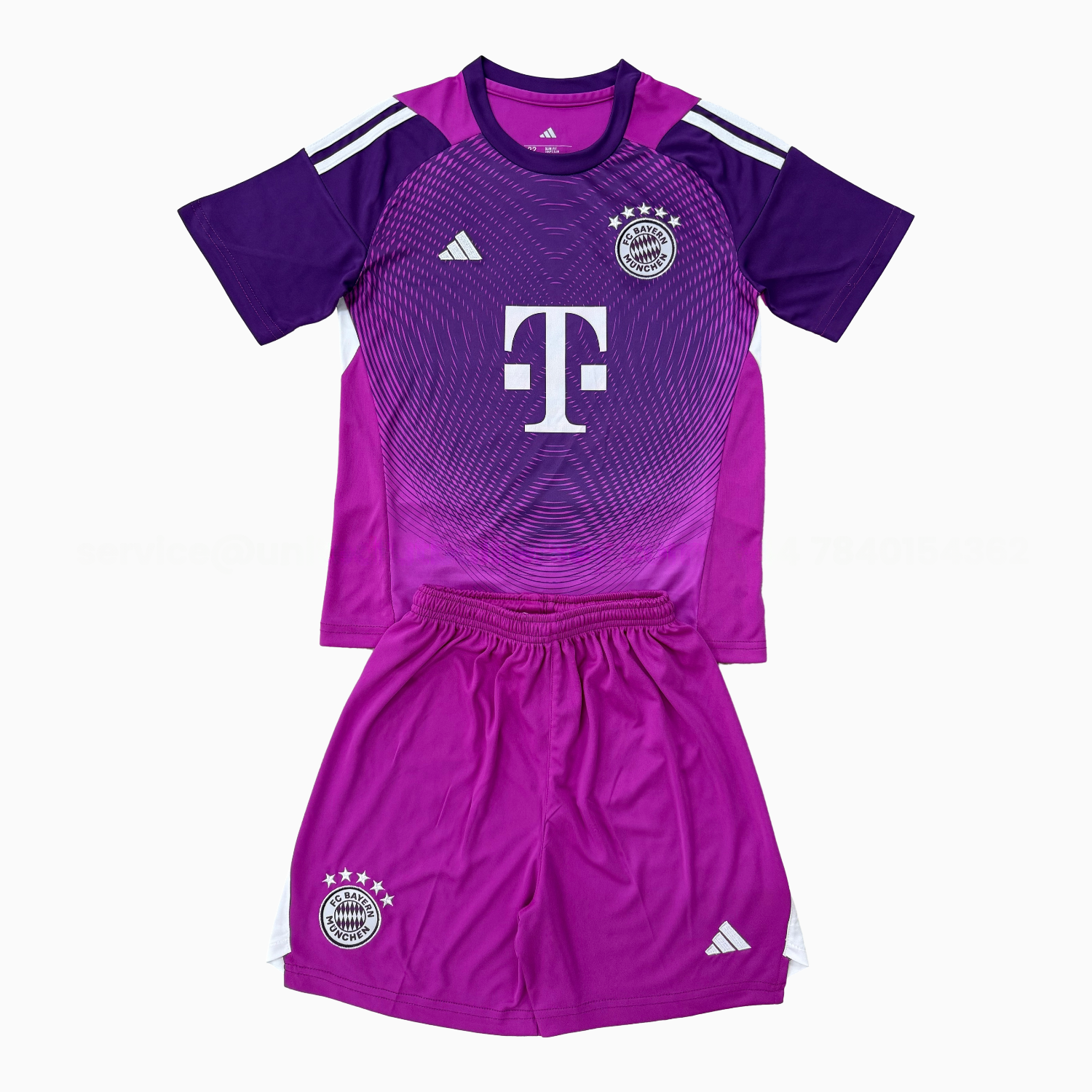 Bayern Munich 25-26 Pueple Goalkeeper Men's Adult Jersey Set - Fans Version - ManixJersey