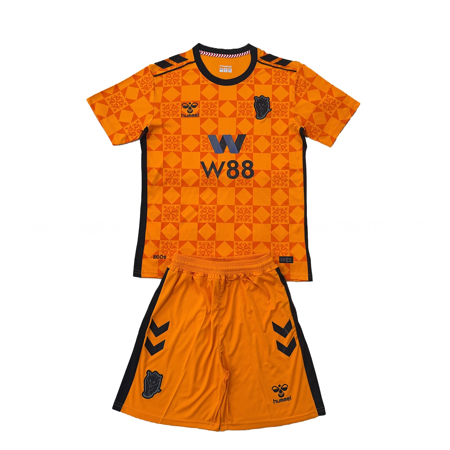 Sunderland 25-26 Orange Goalkeeper Men's Adult Jersey Set - Fans Version - ManixJersey