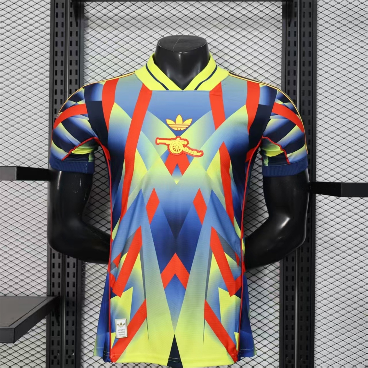 Arsenal 25-26 Red Yellow Blue LFSTLR Jersey - Player Version - ManixJersey