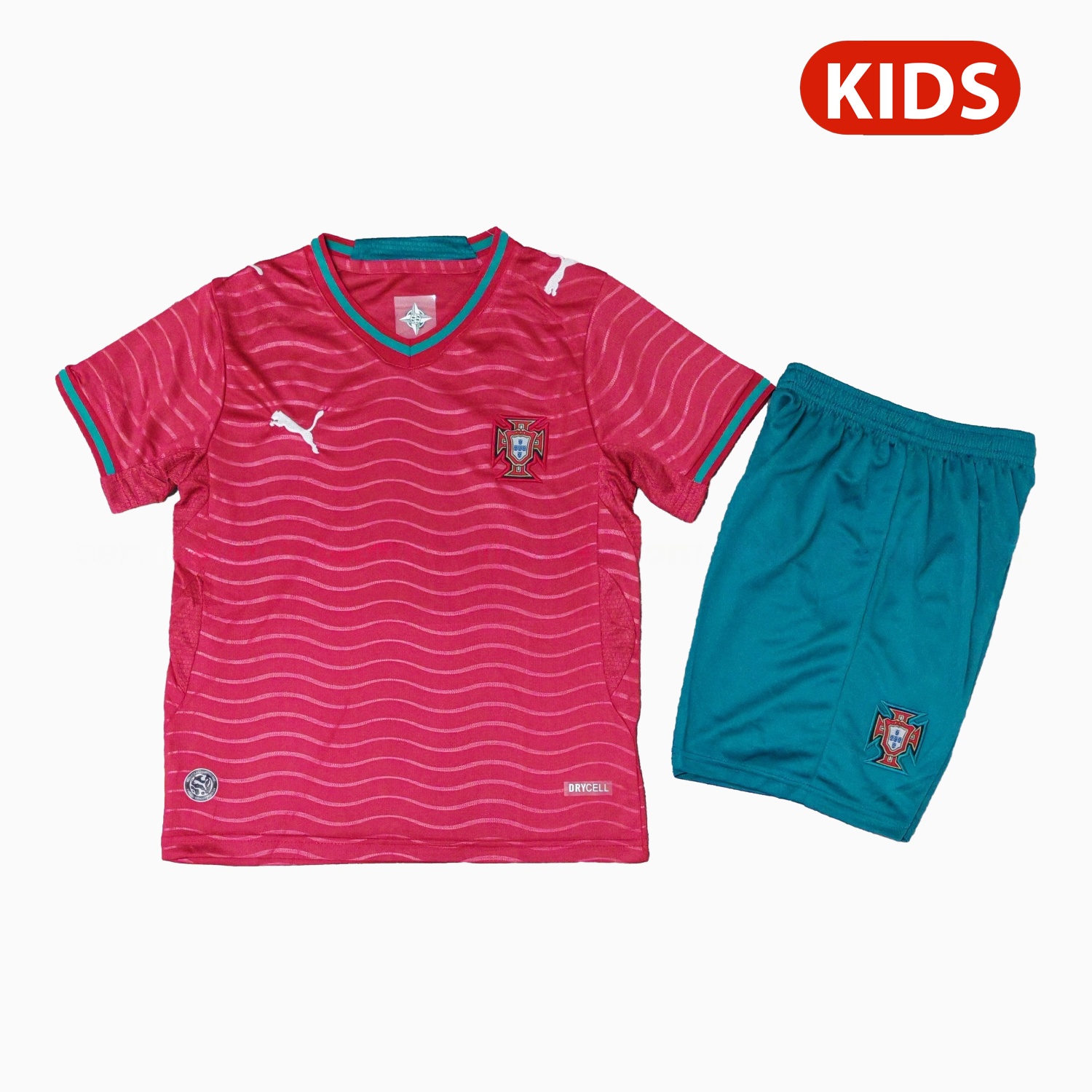 Portugal 2026 Home Kids Kit - ManixJersey