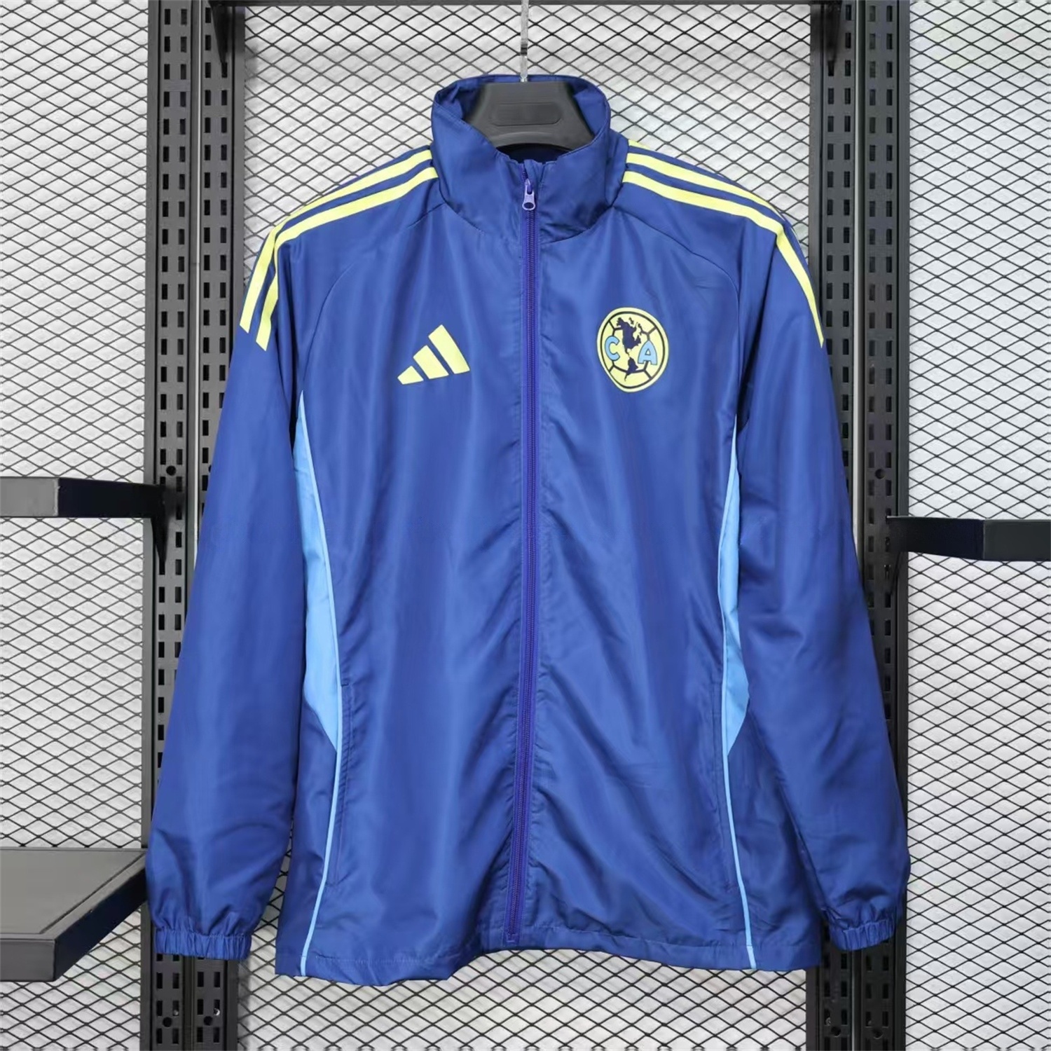 Club América 25-26 Blue Windbreaker Jacket - Deep Green - ManixJersey
