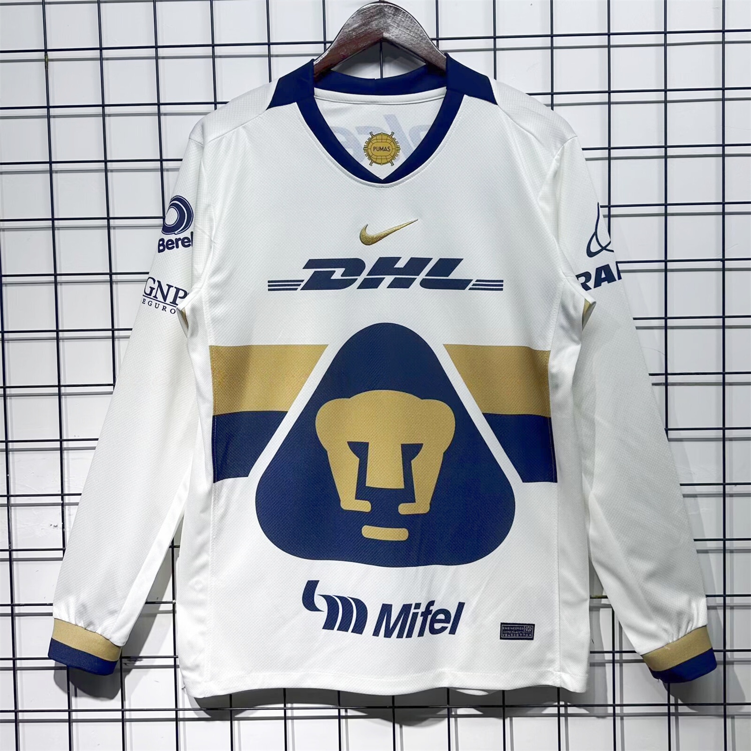 Pumas UNAM 25-26 Home Long Sleeves Jersey - Fans Version - ManixJersey