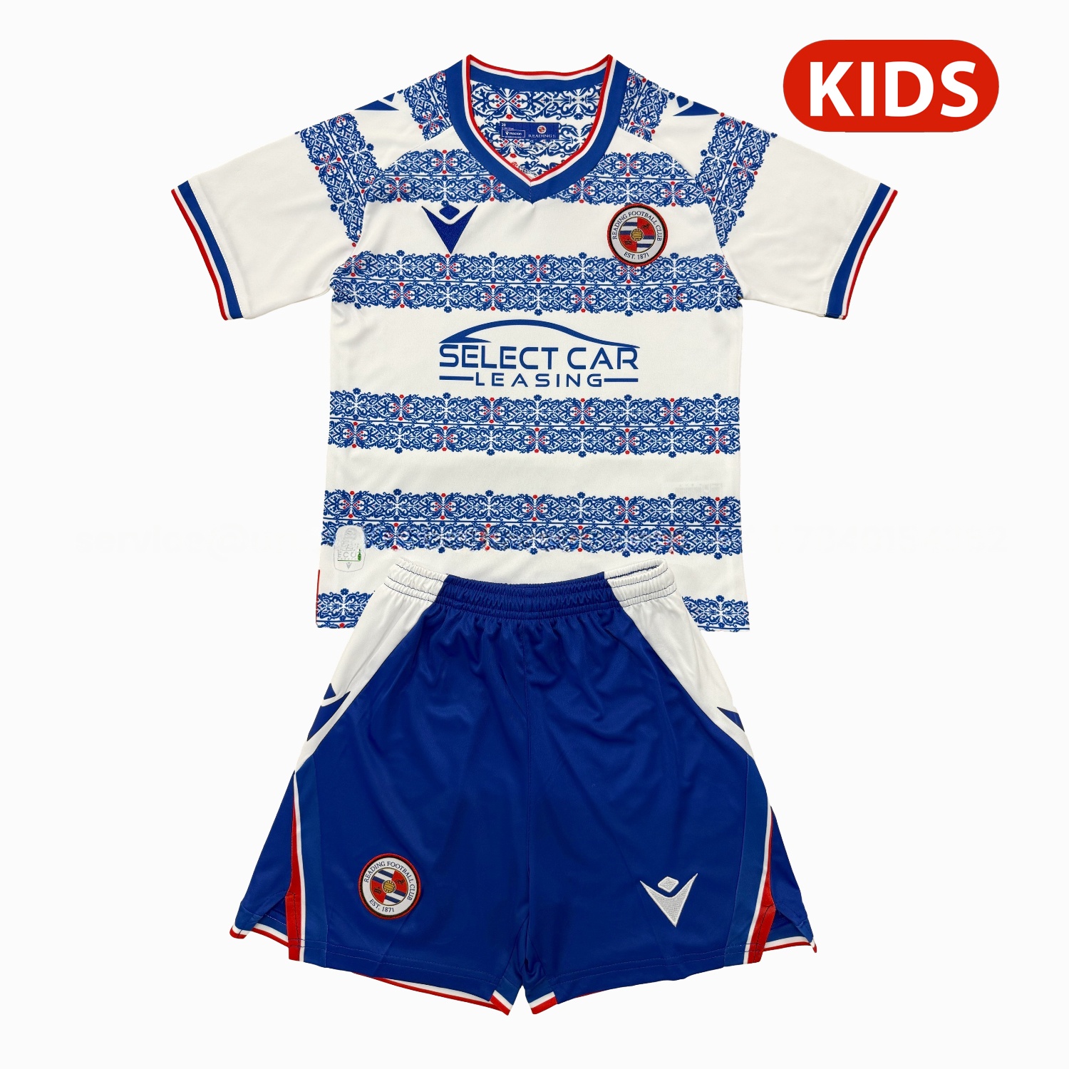 Reading 25-26 Home Kids Kit - ManixJersey