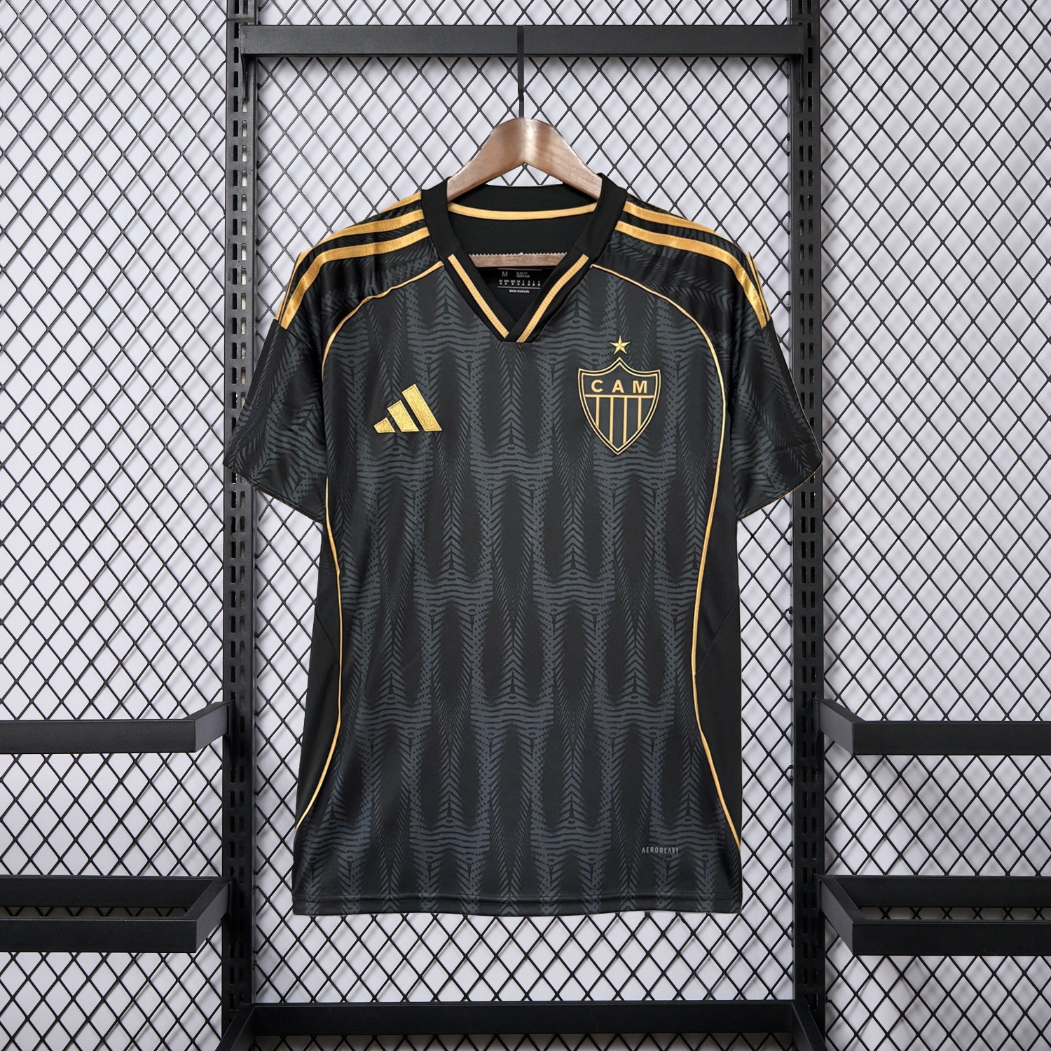 Atletico Mineiro 25-26 Third Black And Gold Jersey - Fans Version - ManixJersey