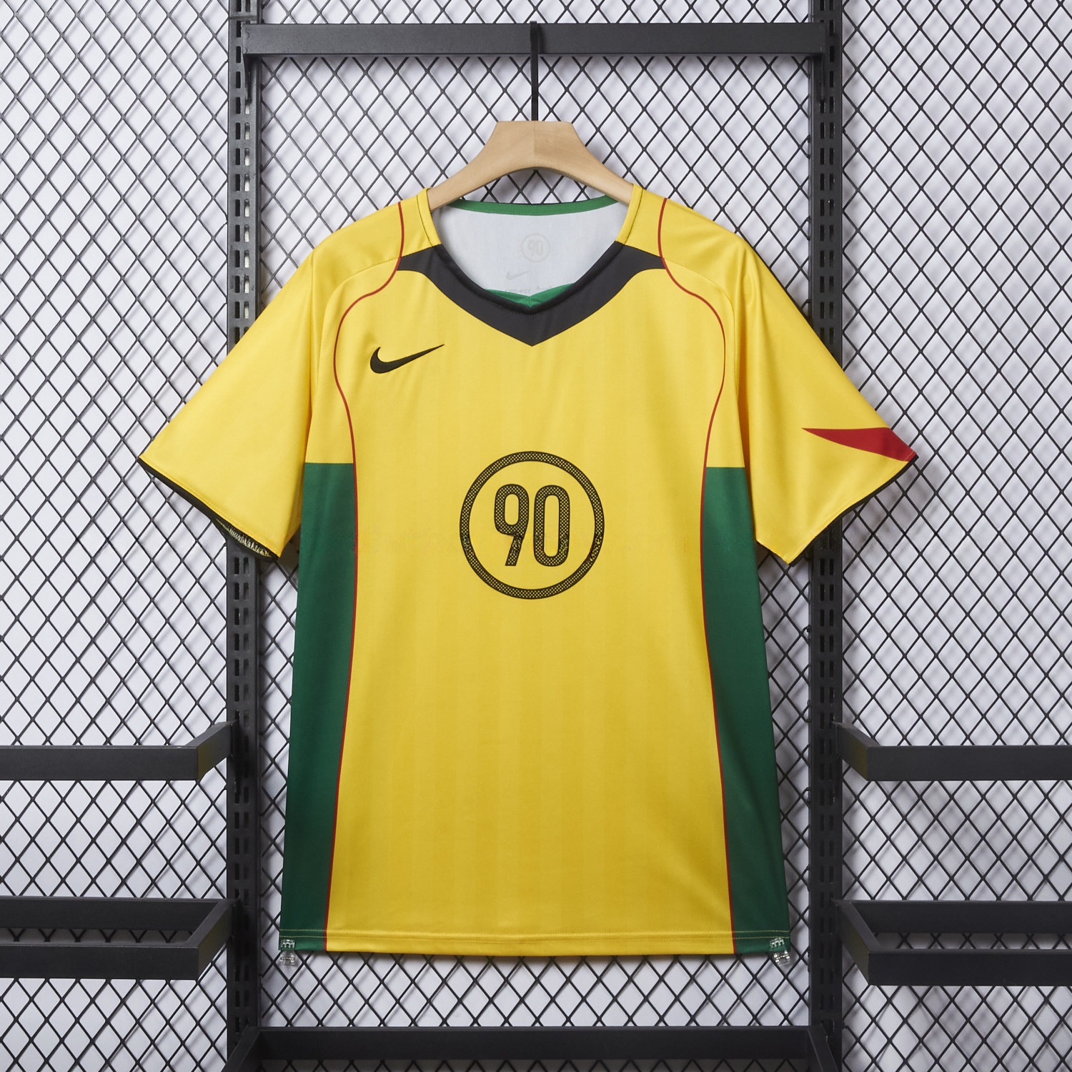 Brazil 25-26 Retro Style Total 90 Yellow Jersey - Fans Version - ManixJersey