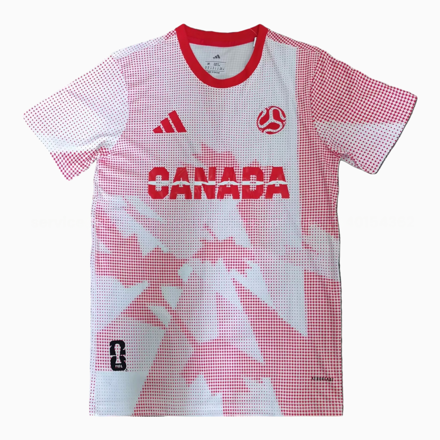 Canada 25-26 World Cup Promotion Red Jersey - Fans Version - ManixJersey
