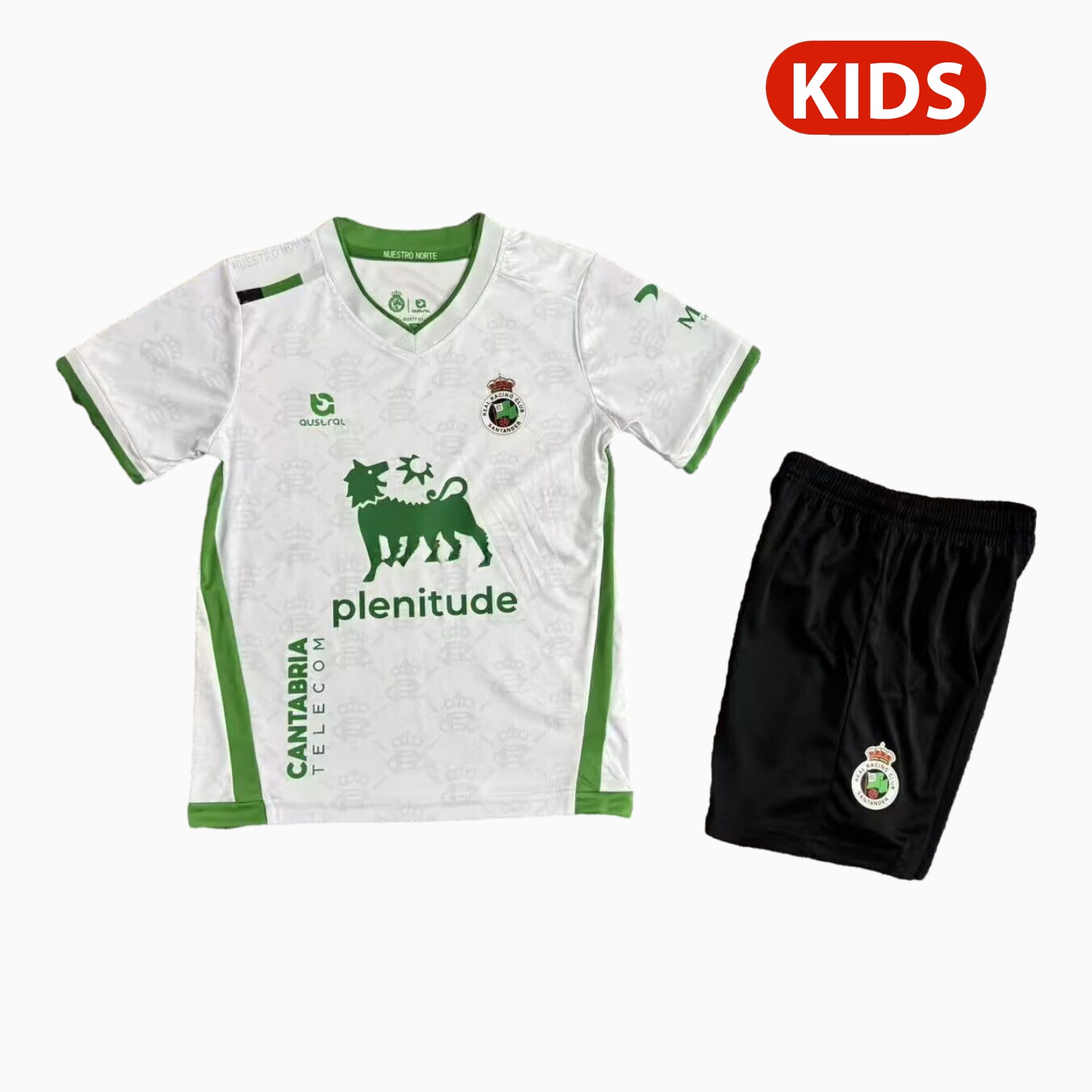 Racing de Santander 25-26 Home Kids Kit - ManixJersey