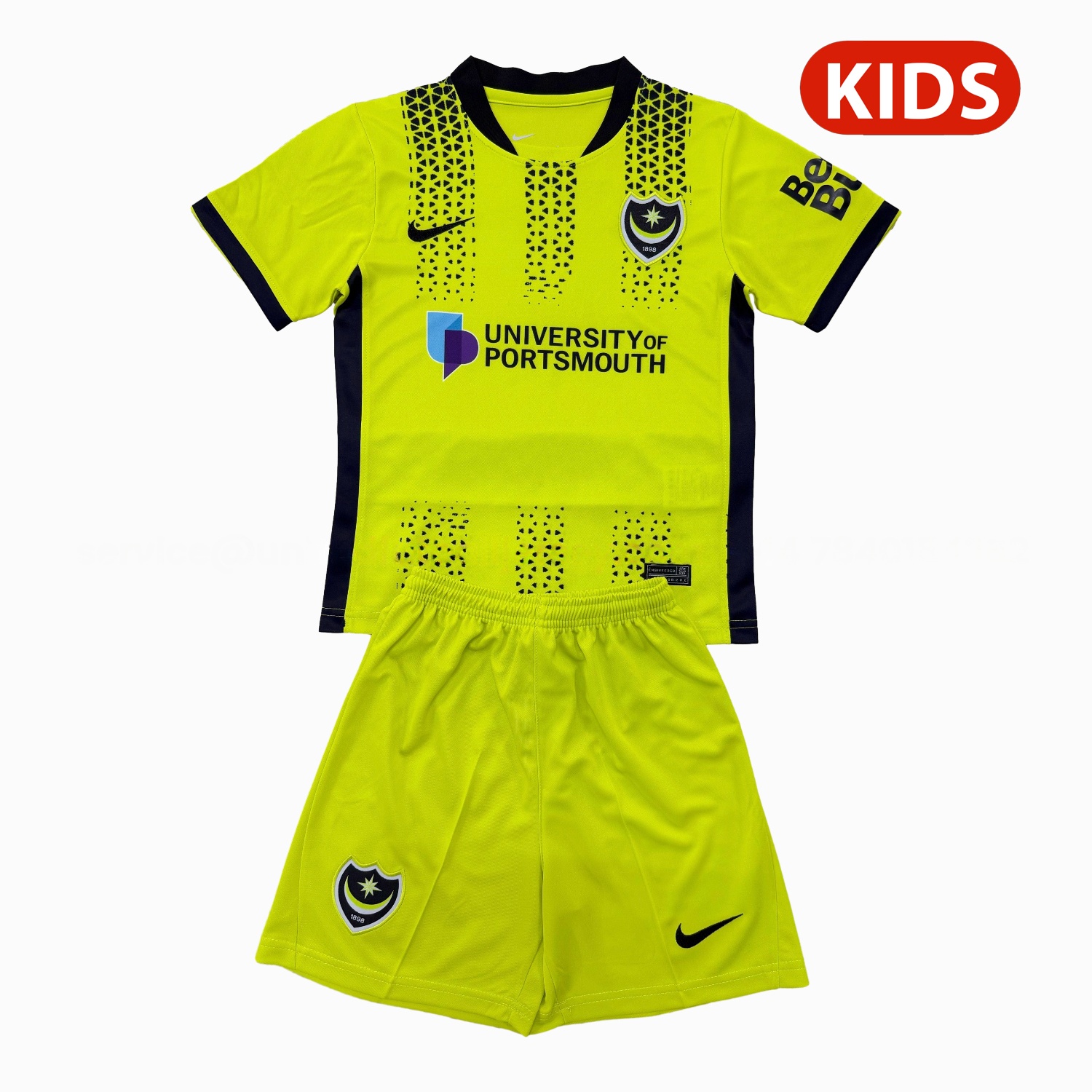 Portsmouth 25-26 Third Kids Kit - ManixJersey