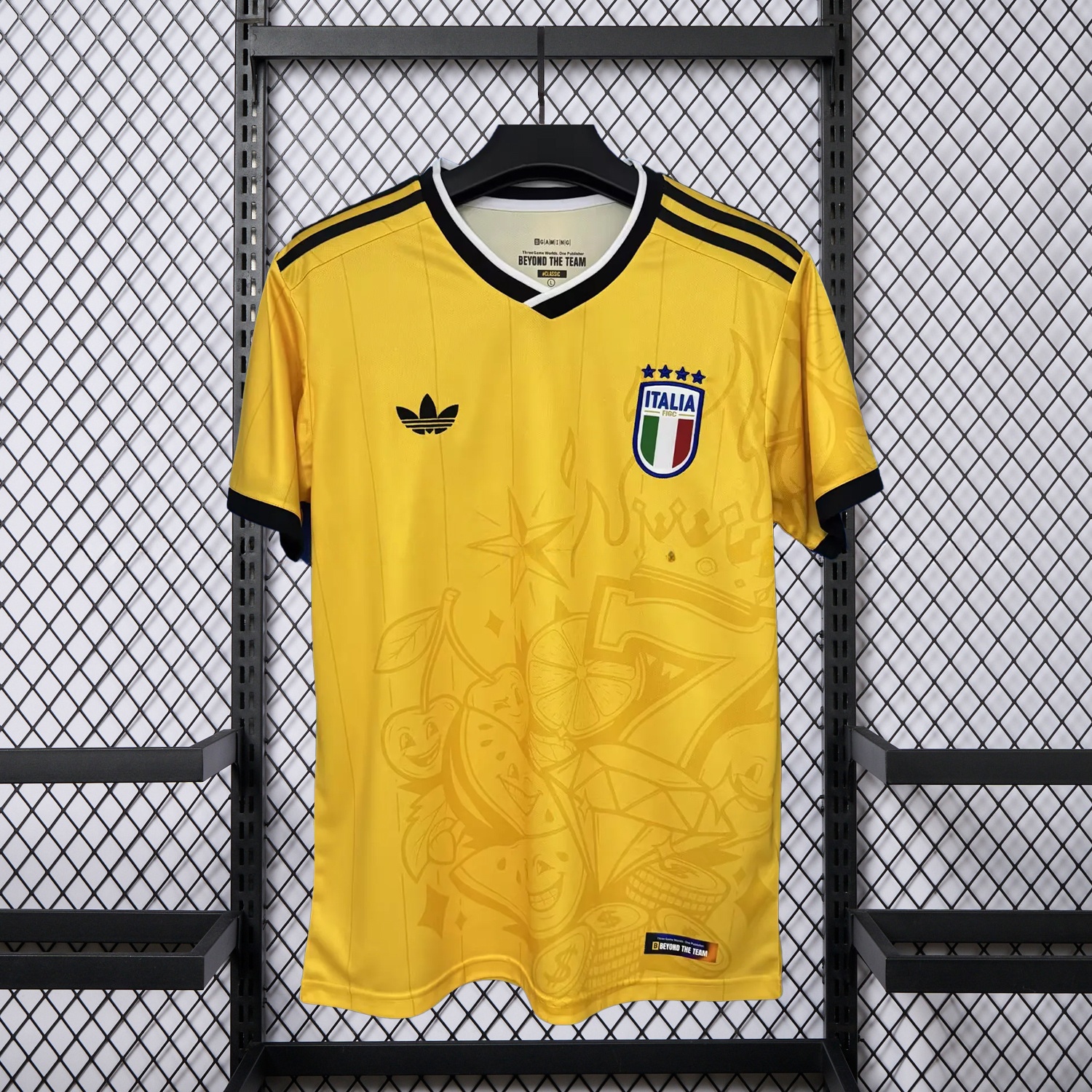 Italy 2026 BGAMING Special Yellow Jersey - Fans Version - ManixJersey