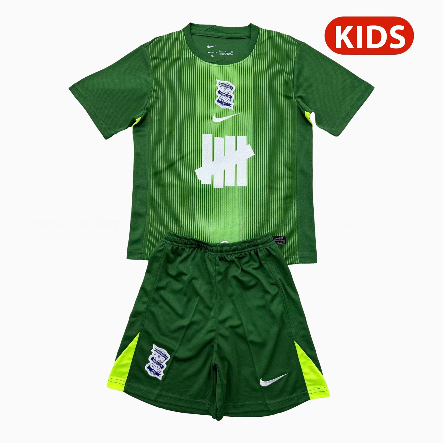 Birmingham City 25-26 Green Goalkeeper Kids Kit - ManixJersey