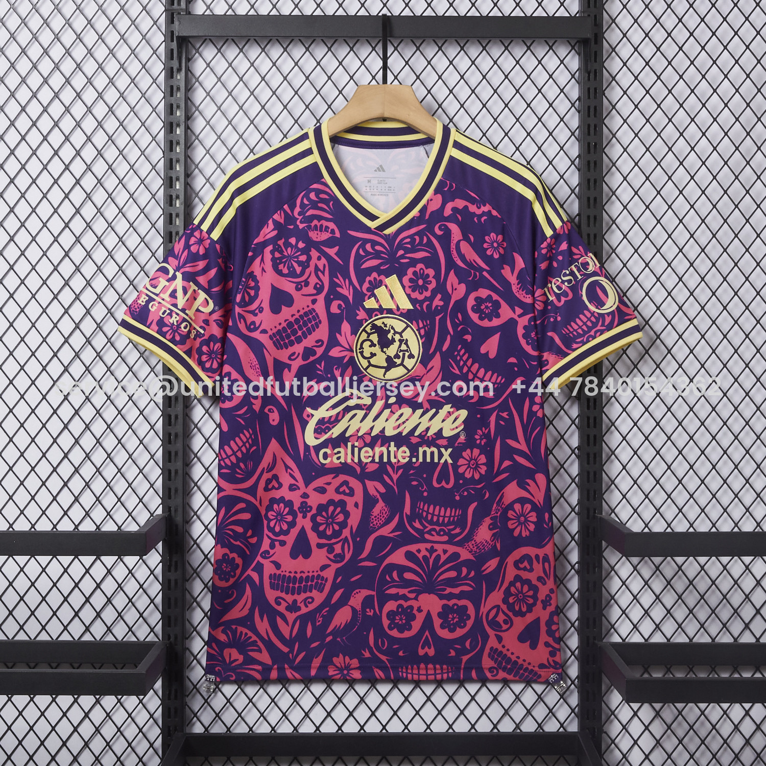 Club América 25-26 Día de Muertos Purple Jersey - Fans Version - ManixJersey
